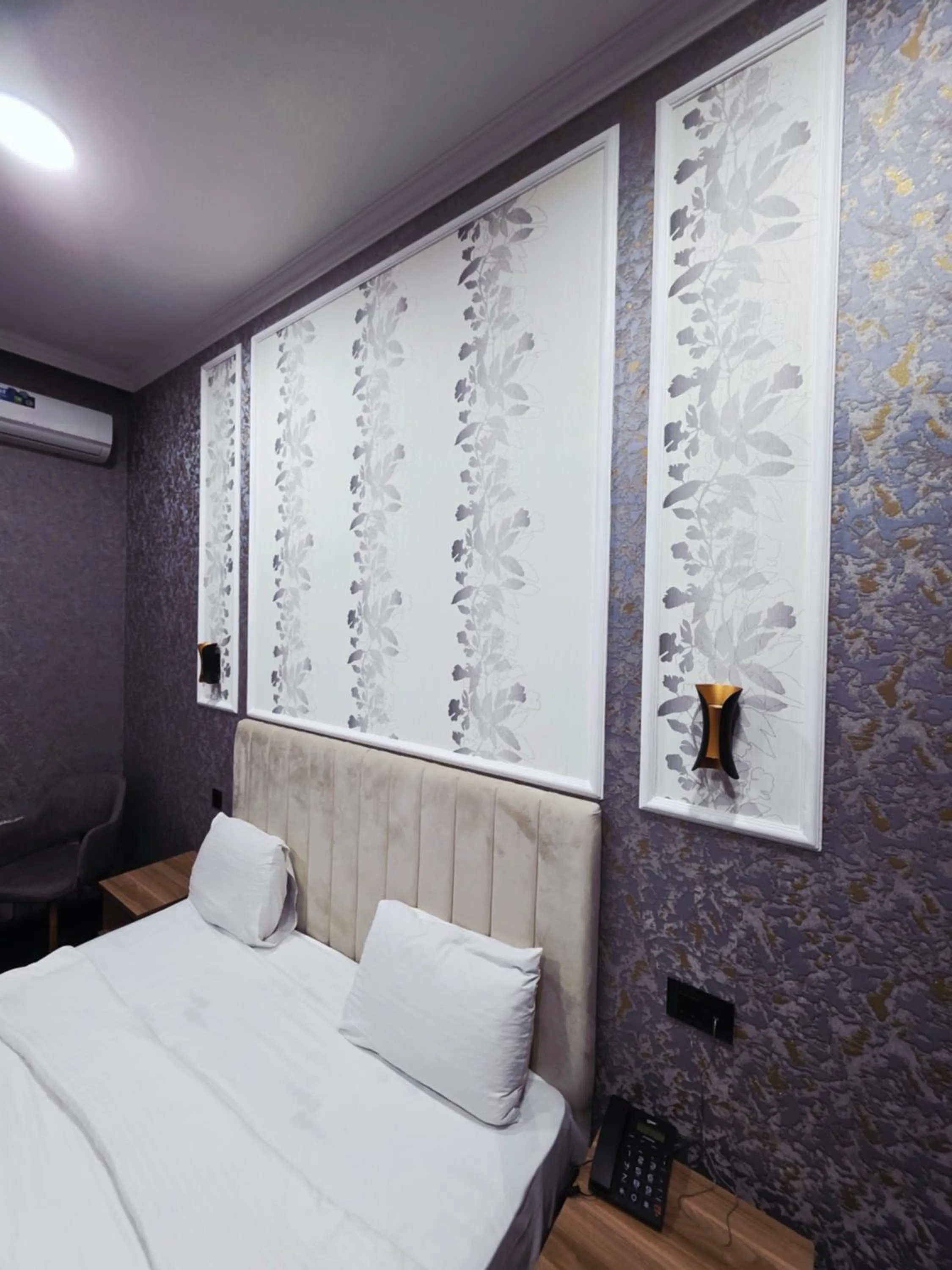 Bed in Will Hotel Baku