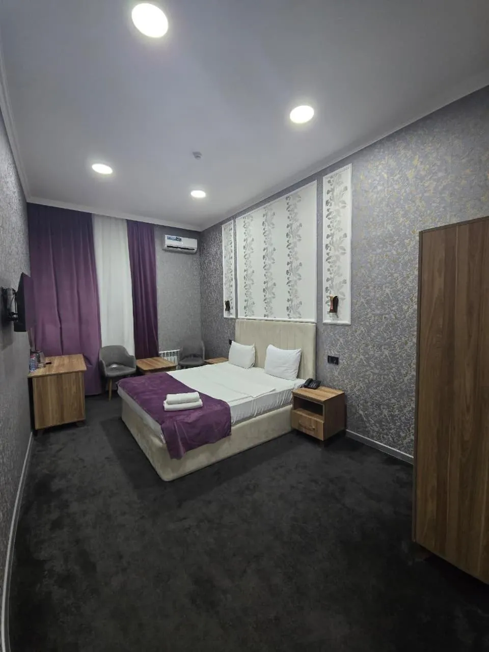 Bed in Will Hotel Baku