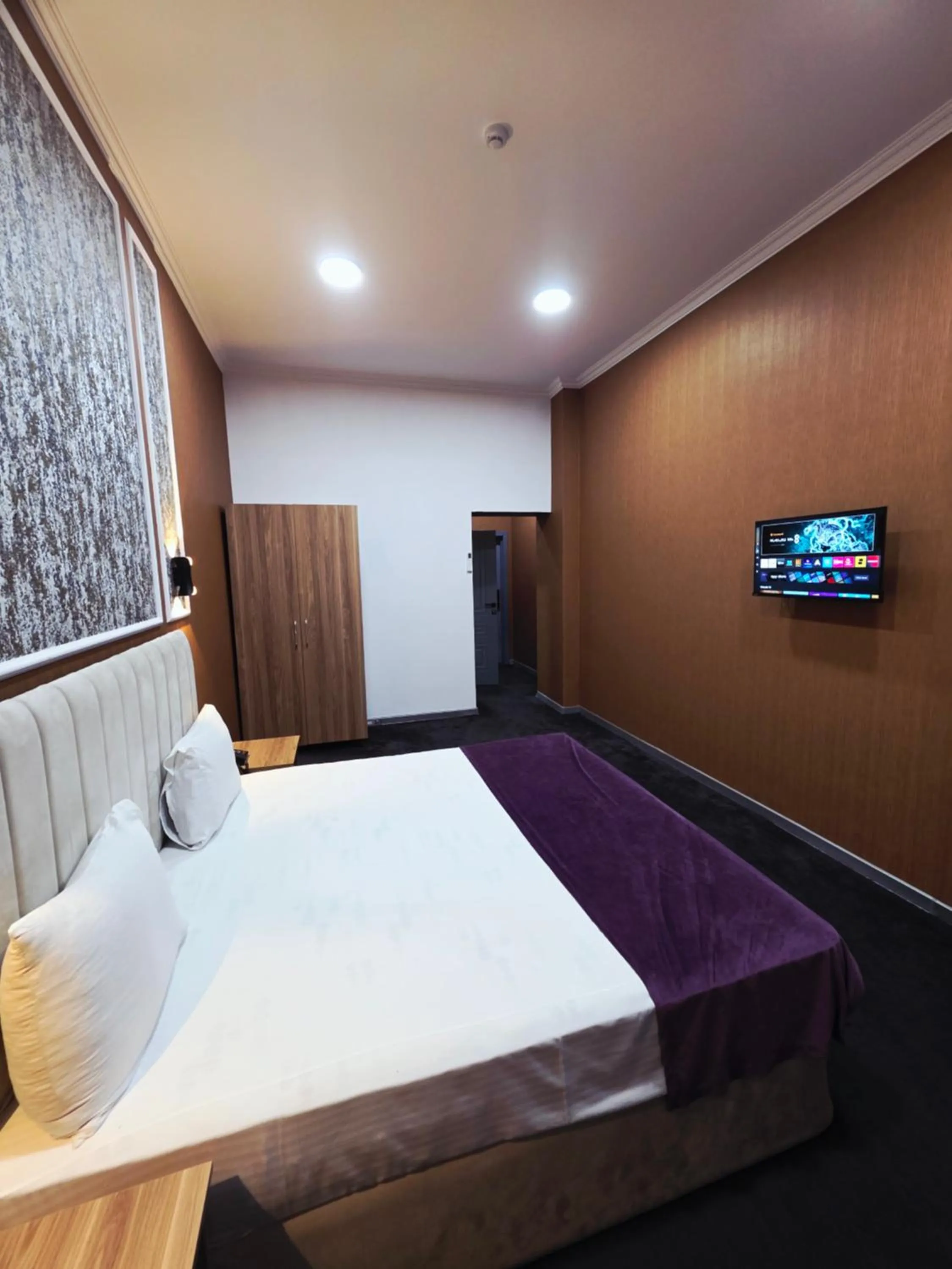 Bed in Will Hotel Baku