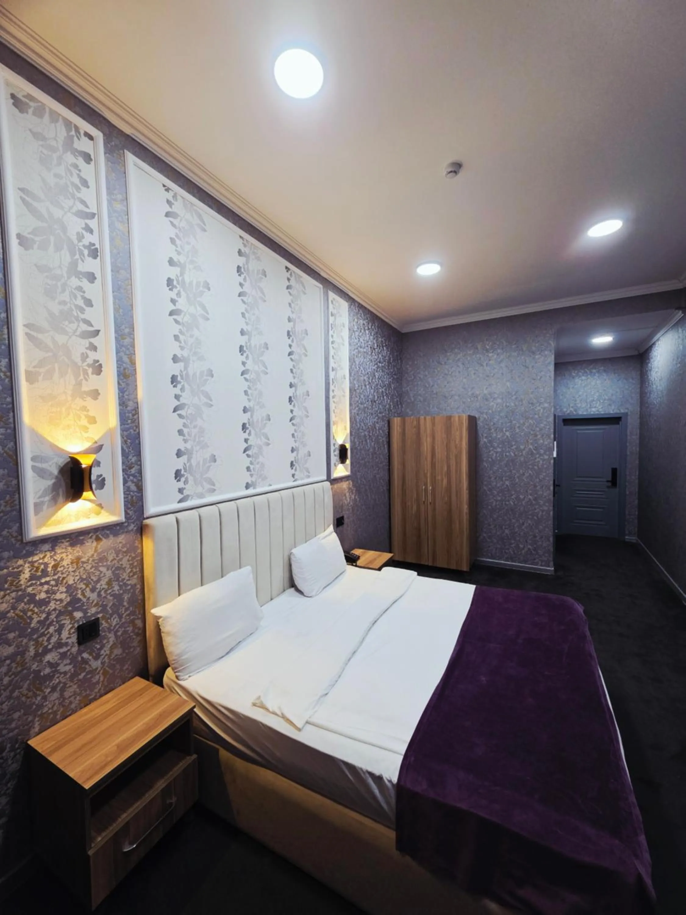 Bed in Will Hotel Baku