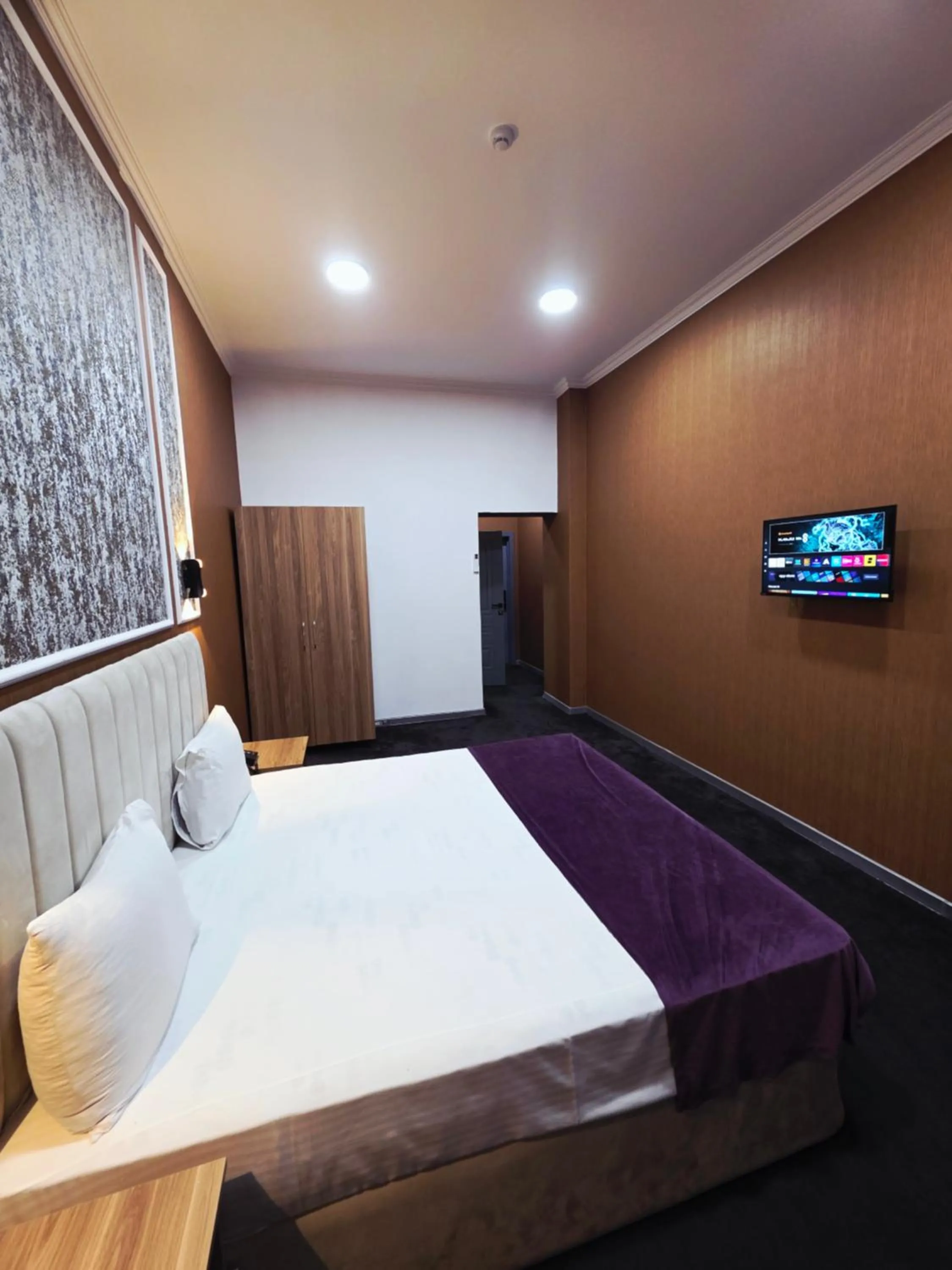 Bed in Will Hotel Baku