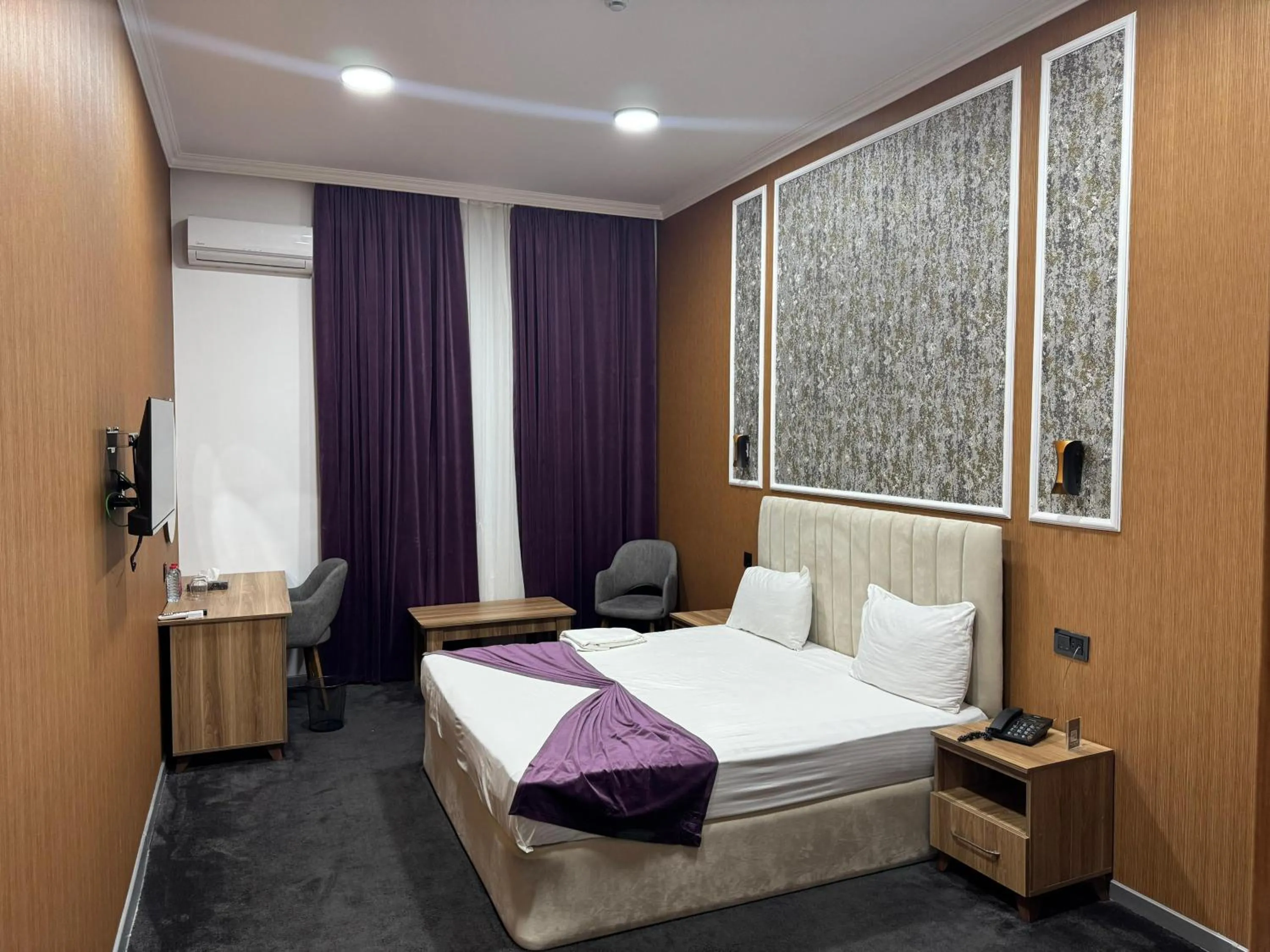 Bed in Will Hotel Baku