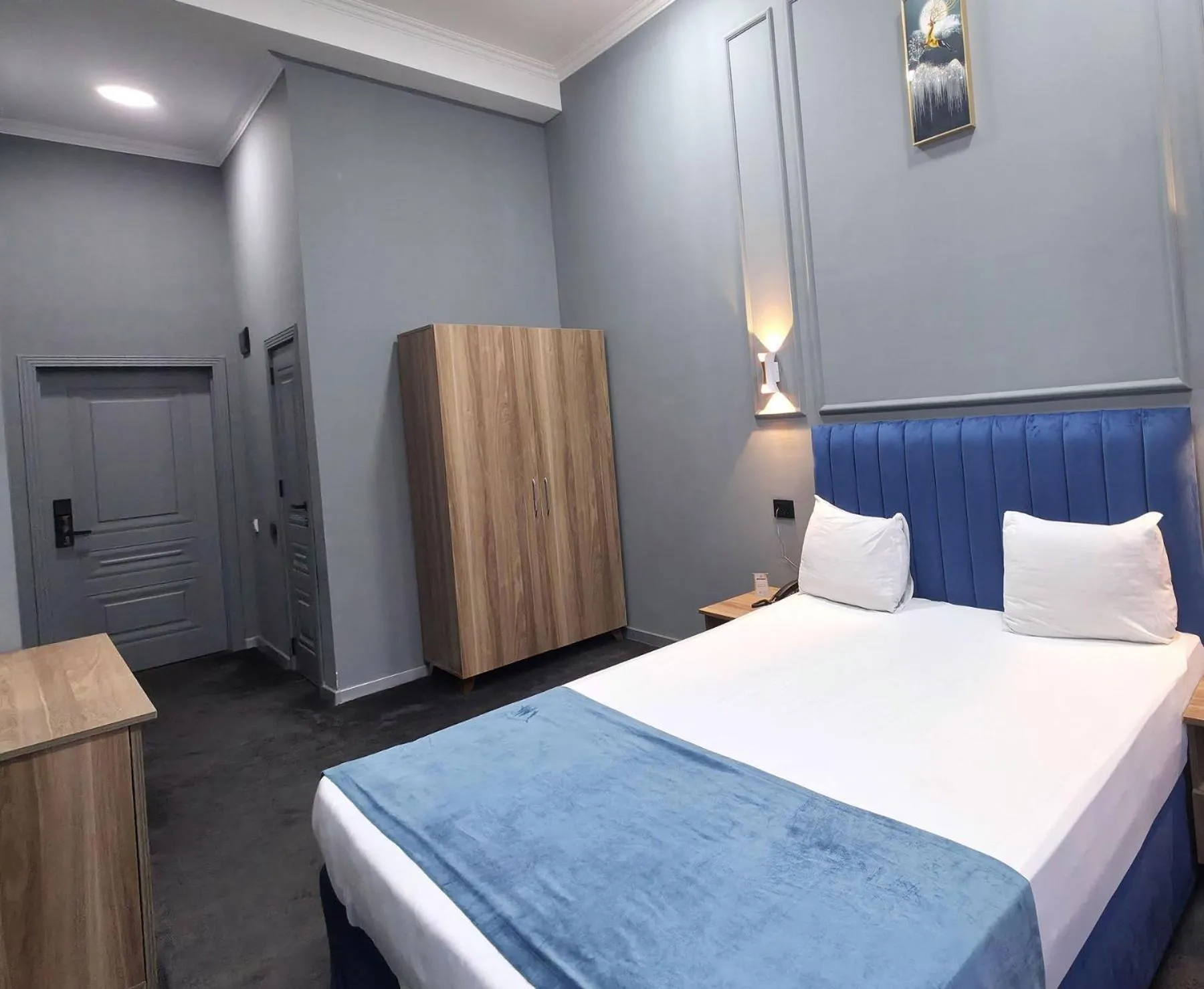 Bed in Will Hotel Baku