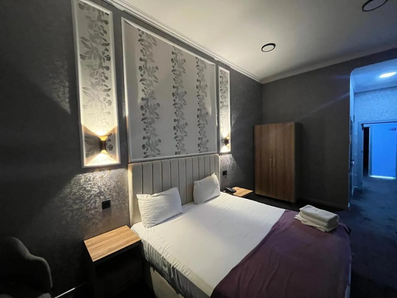 Bed in Will Hotel Baku
