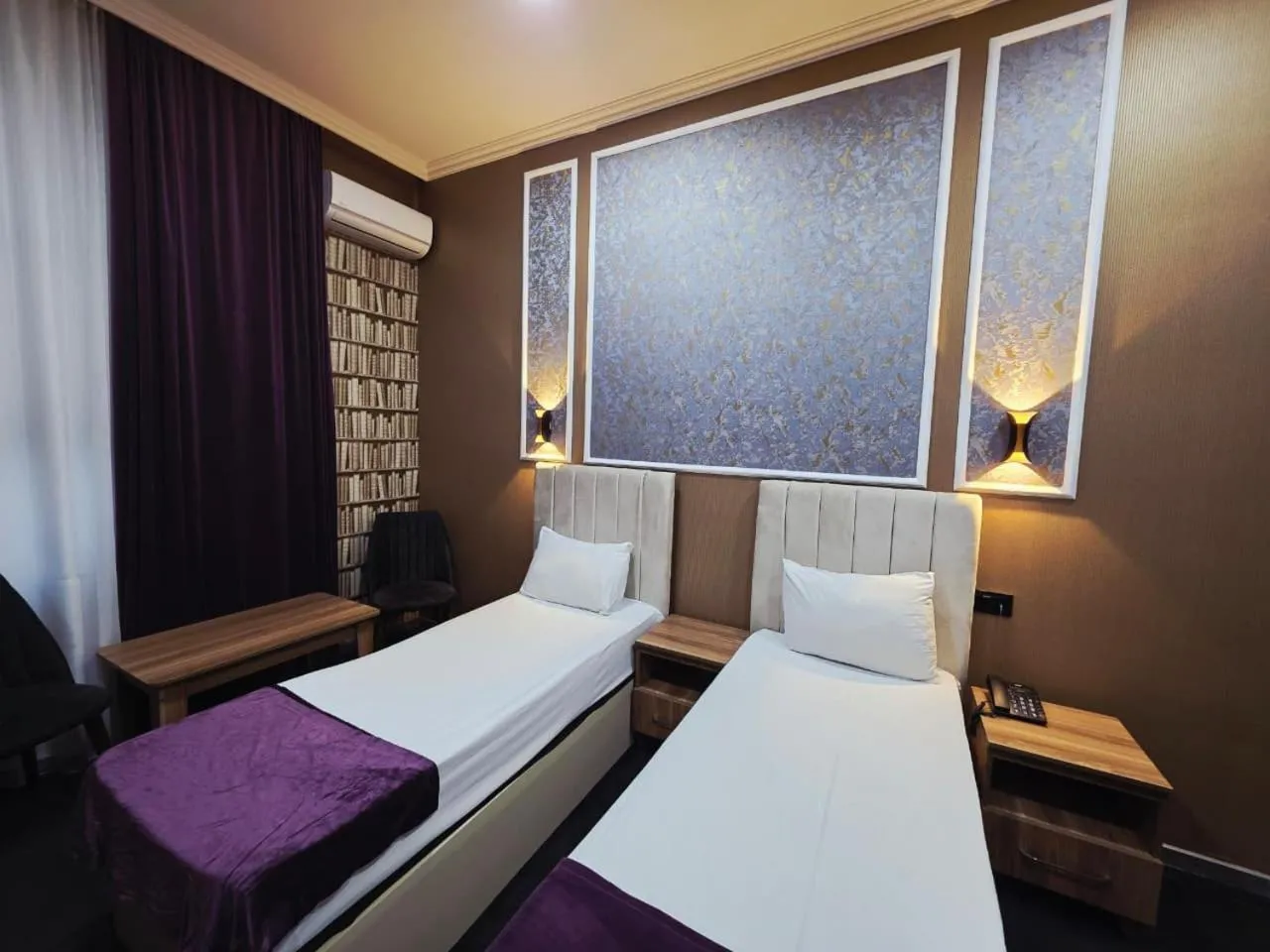 Bed in Will Hotel Baku