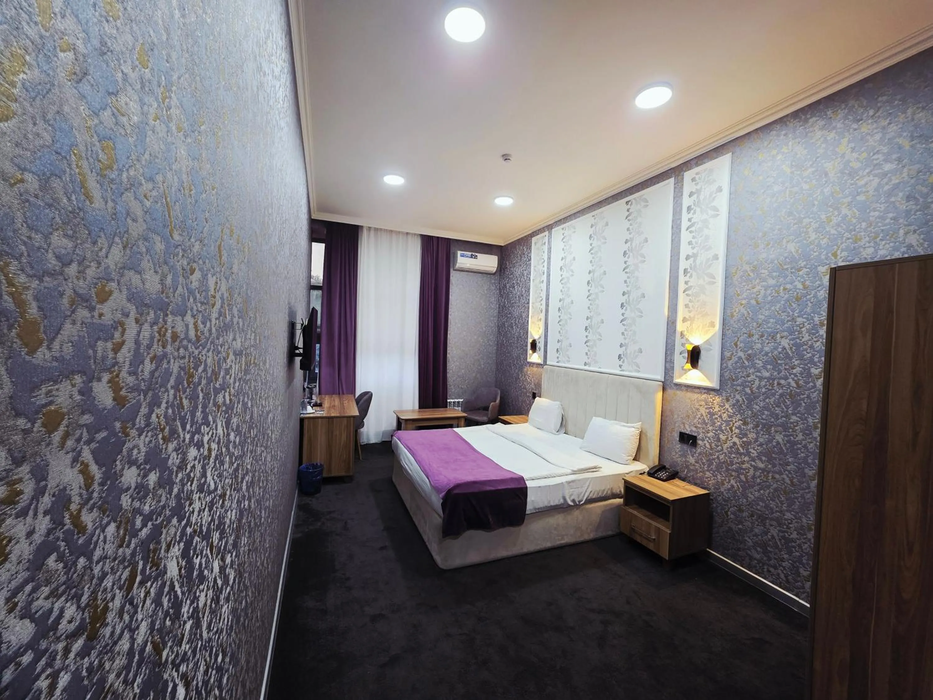 Bed in Will Hotel Baku