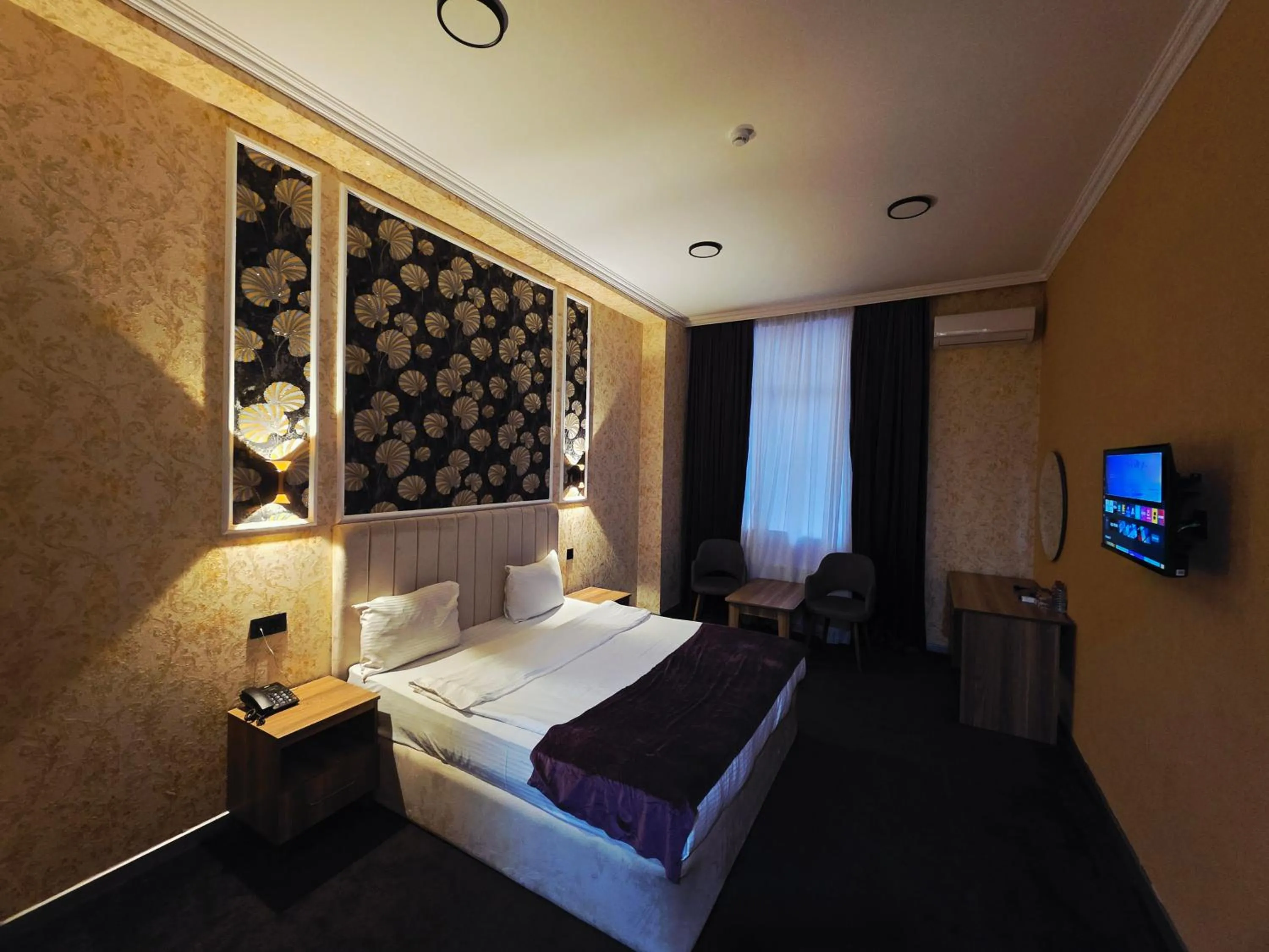 Bed in Will Hotel Baku