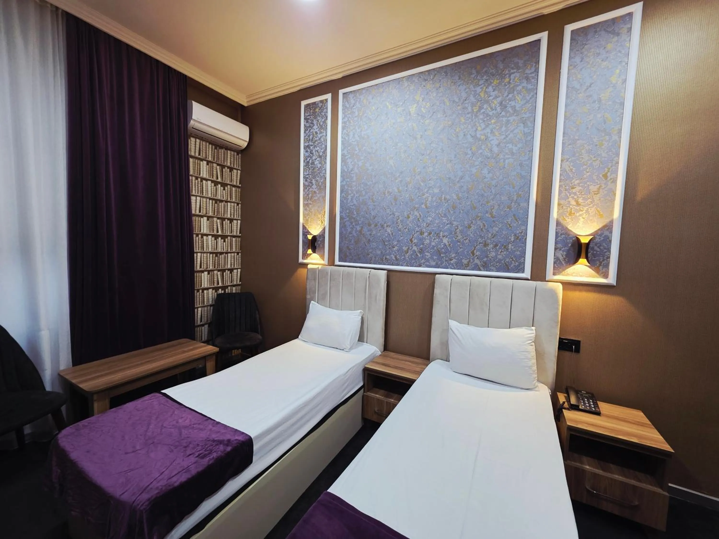 Bed in Will Hotel Baku