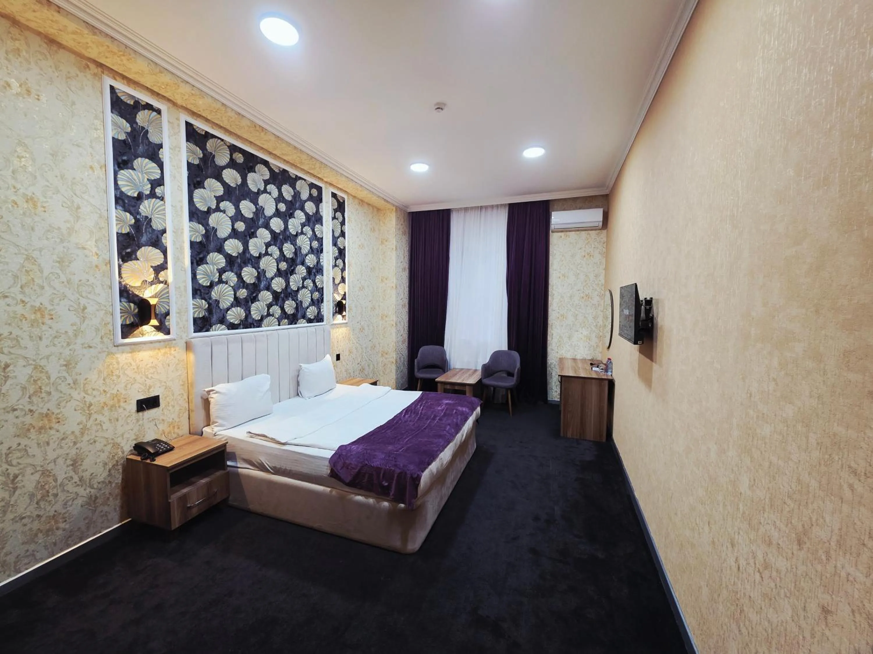 Bed in Will Hotel Baku