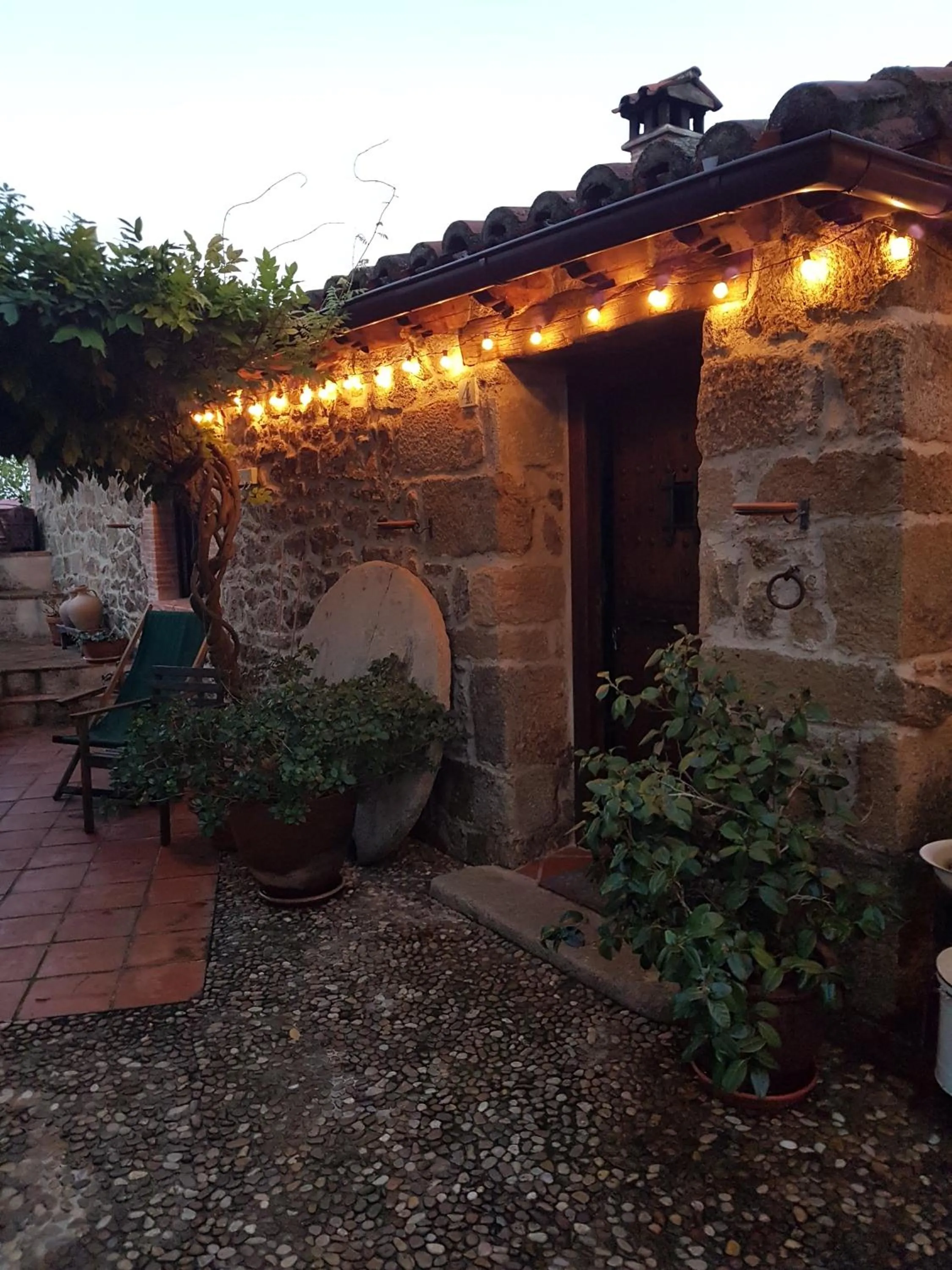 Patio in El Atalanto