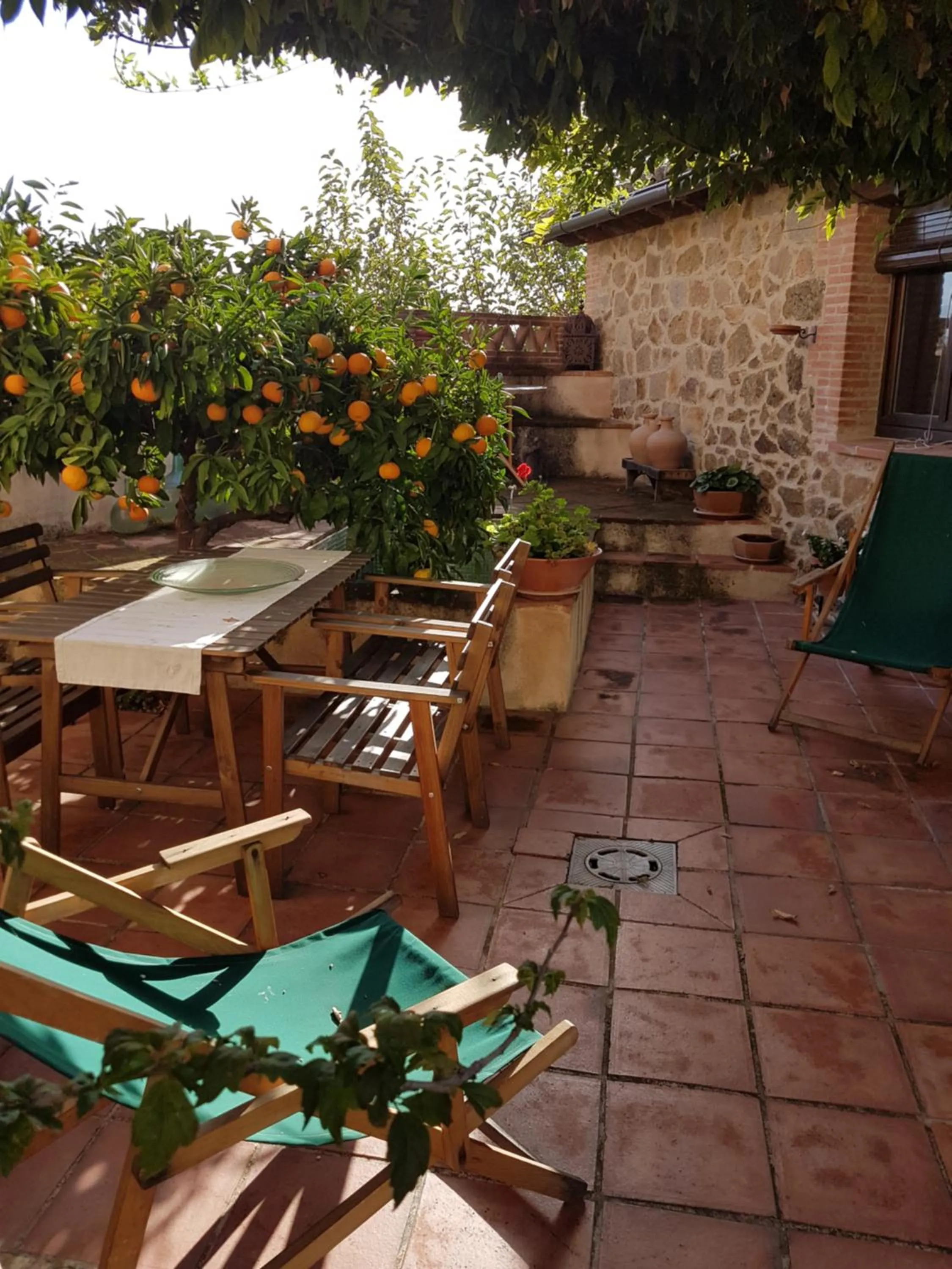 Patio in El Atalanto