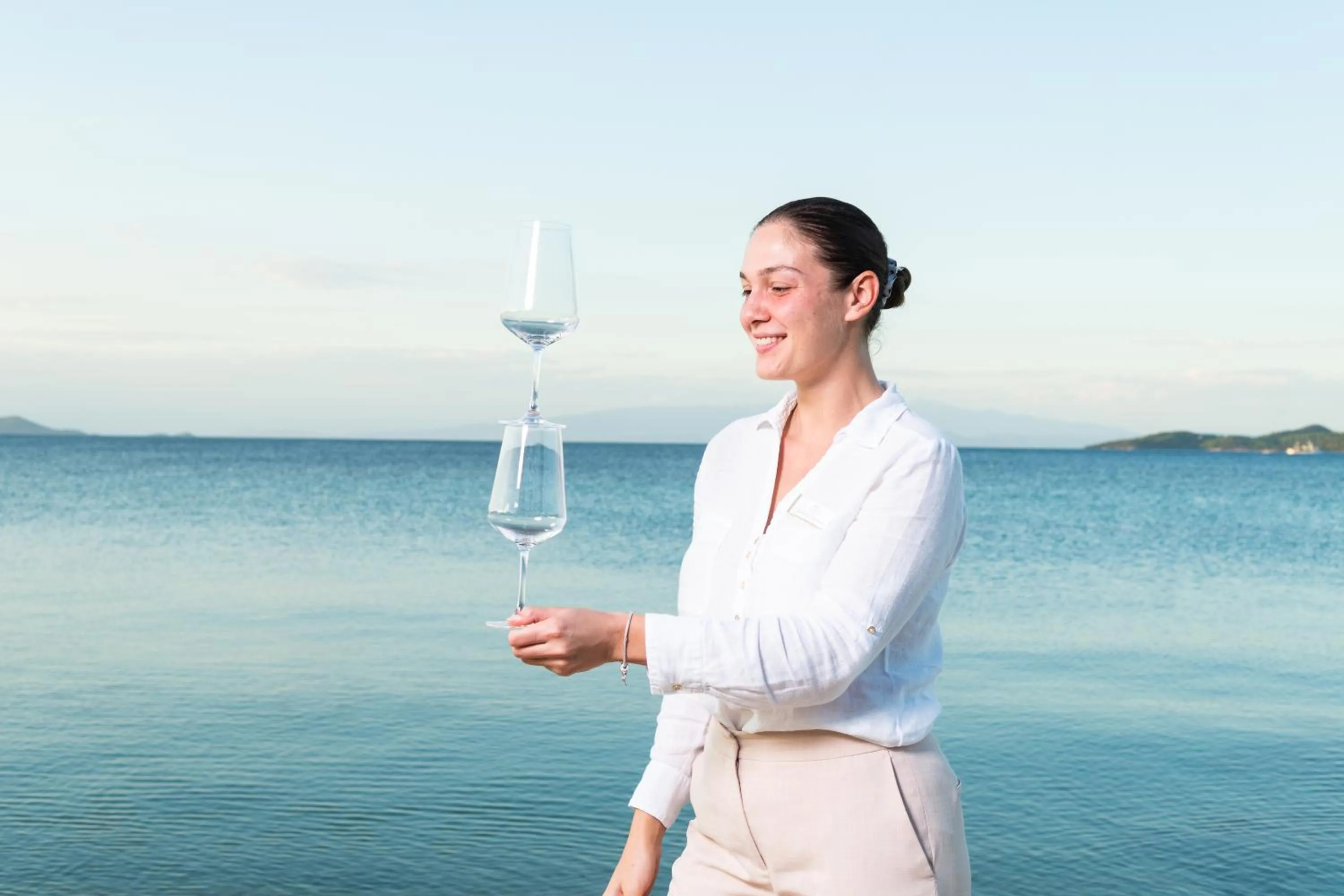 Staff in Avaton Luxury Beach Resort - Relais & Chateaux