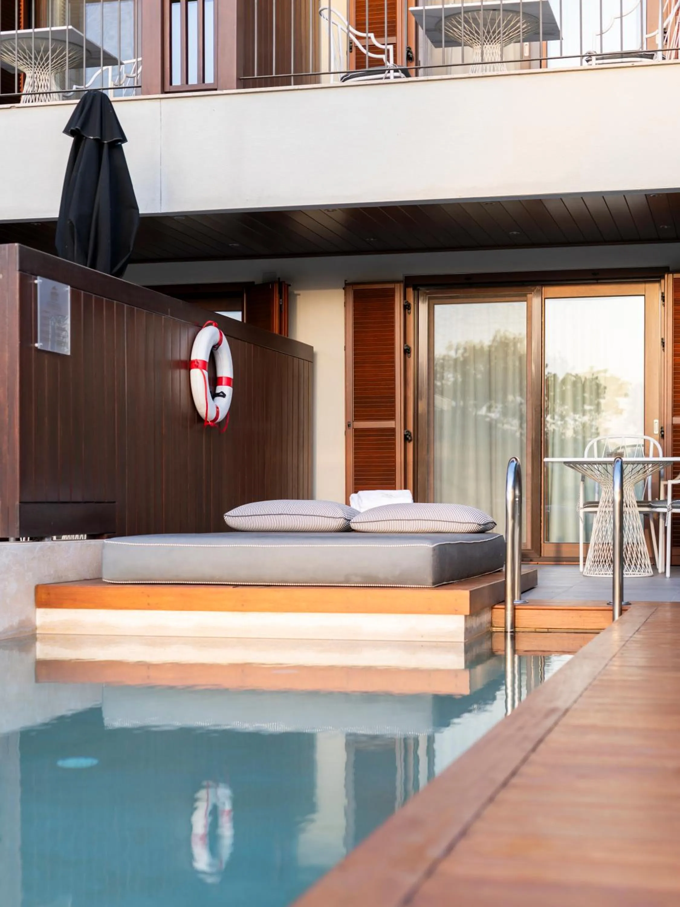 Swimming pool in Avaton Luxury Beach Resort - Relais & Chateaux