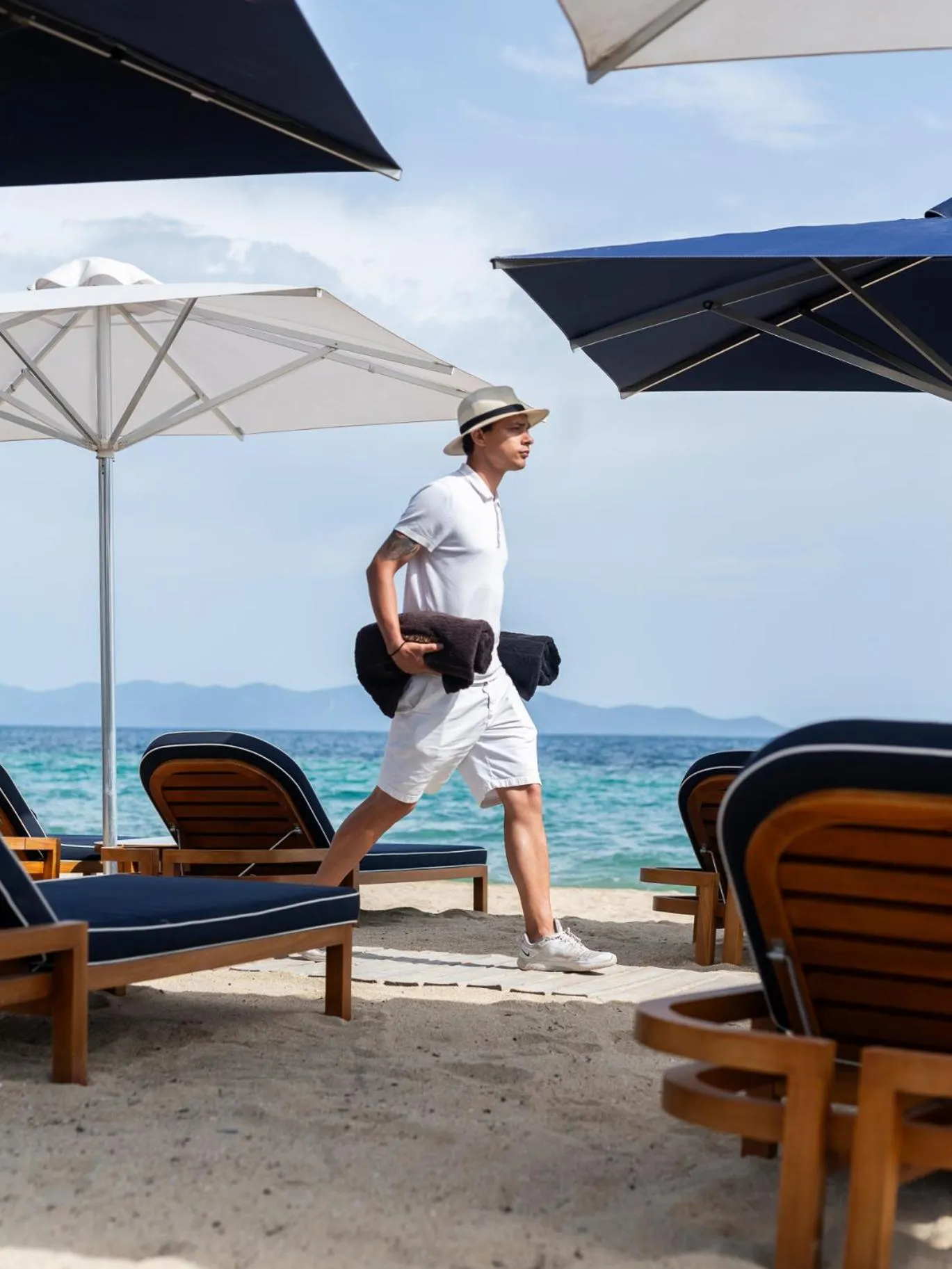 Staff in Avaton Luxury Beach Resort - Relais & Chateaux