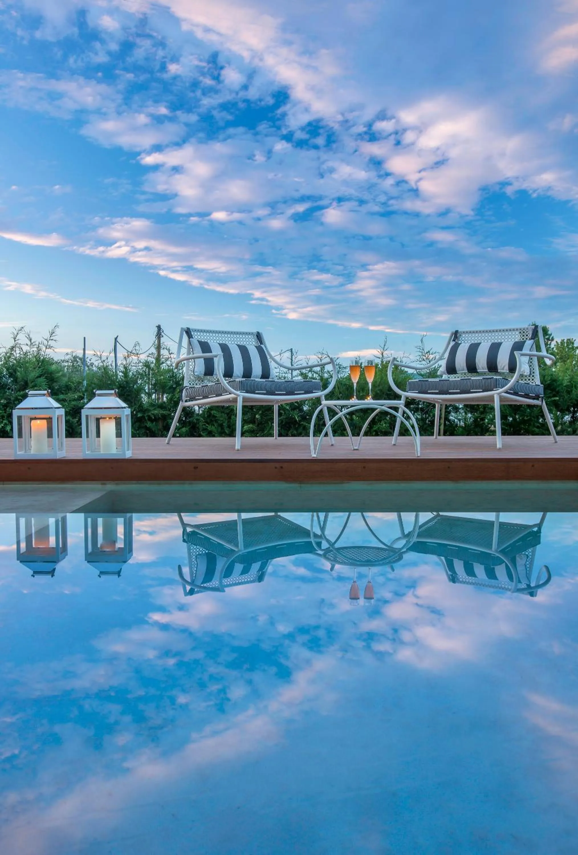 Balcony/Terrace in Avaton Luxury Beach Resort - Relais & Chateaux