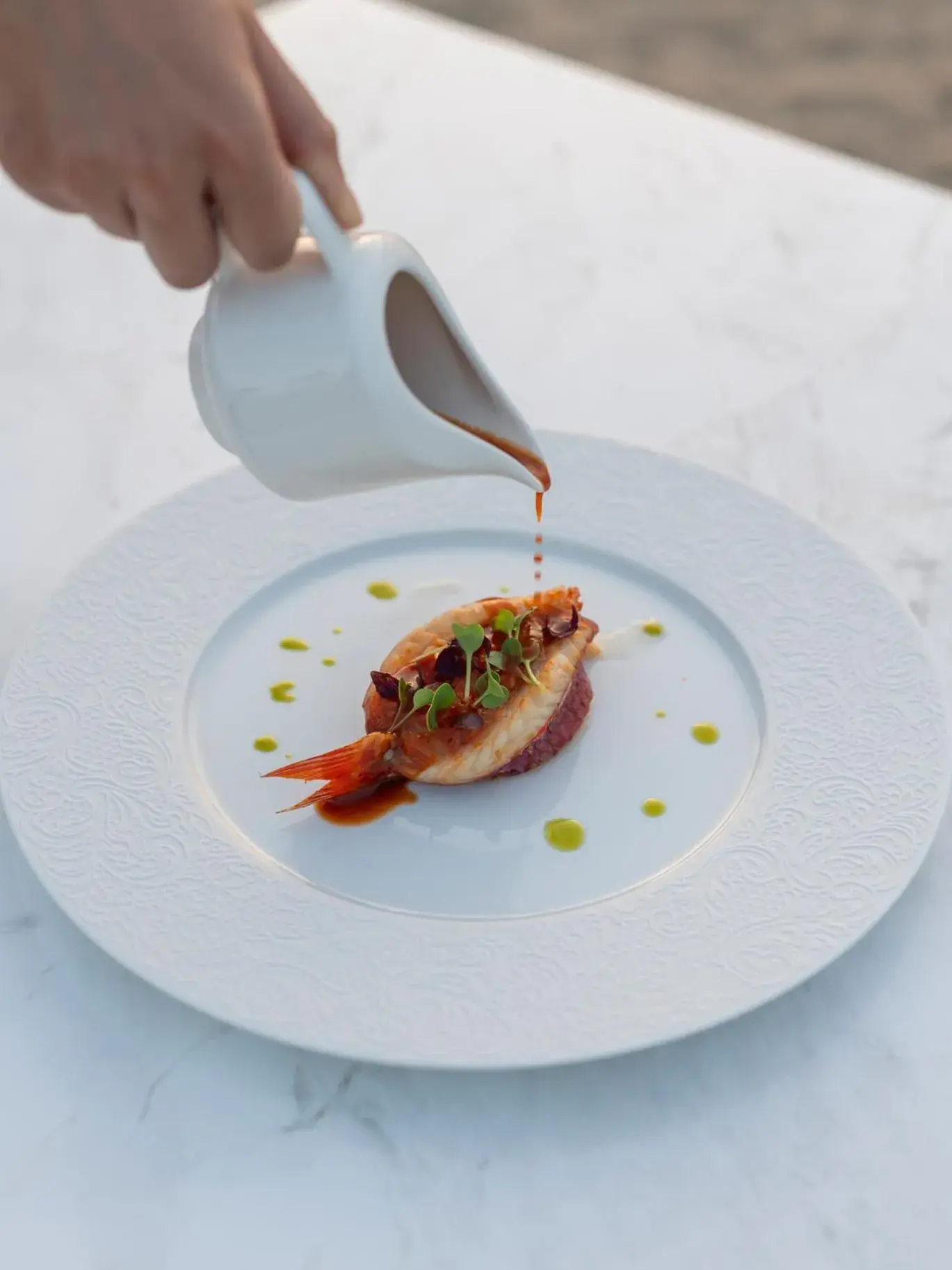 Restaurant/places to eat in Avaton Luxury Beach Resort - Relais & Chateaux Restaurant/places to eat in Avaton Luxury Beach Resort - Relais & Chateaux