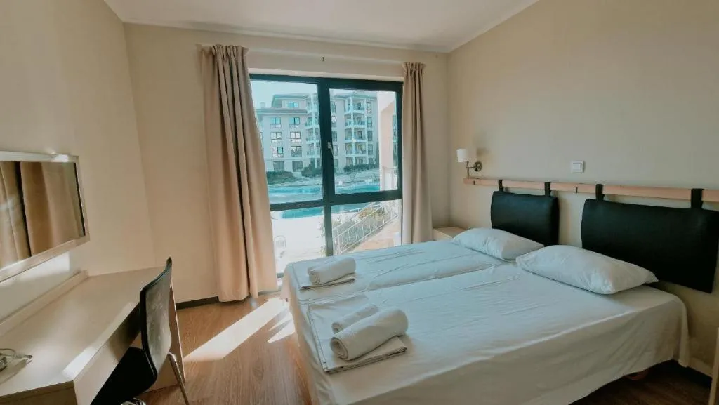 Bed in Byala Beach Resort