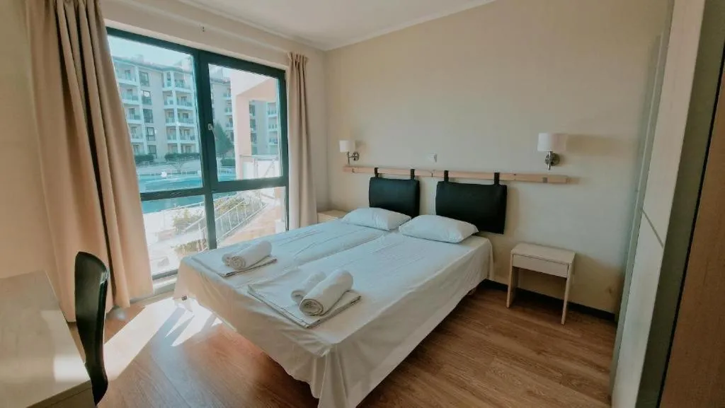 Bed in Byala Beach Resort