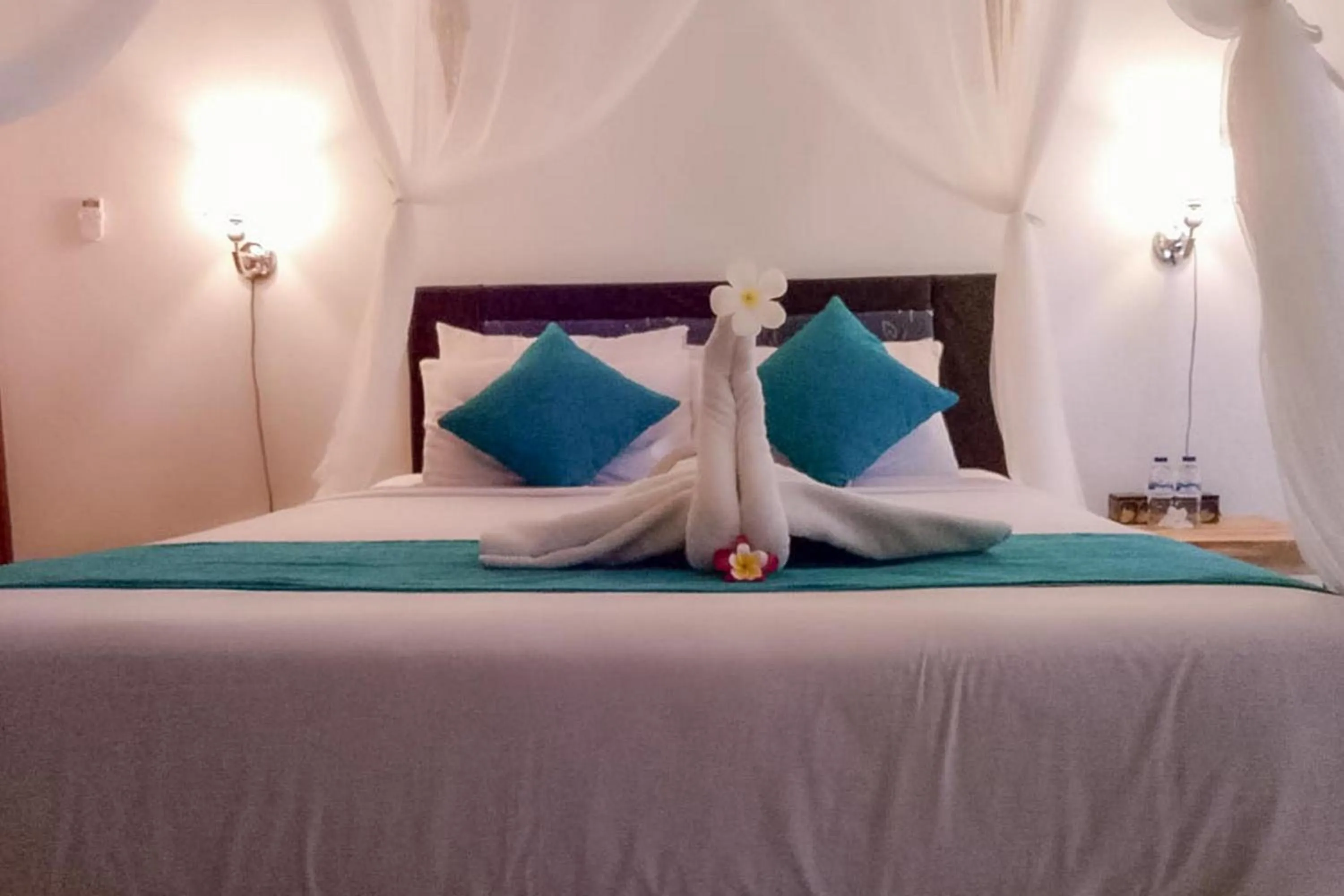 Bed in Perdana Homestay Lembongan