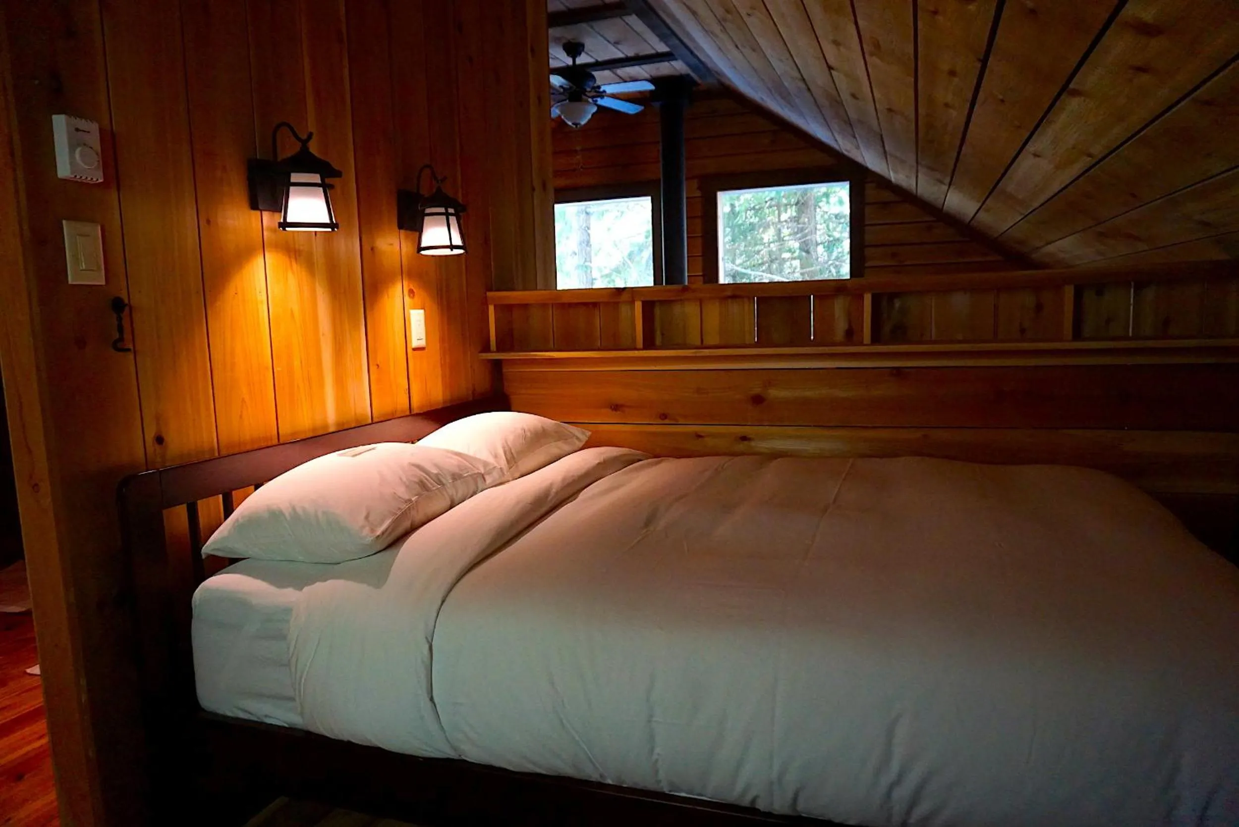 Bed in Logden Lodge