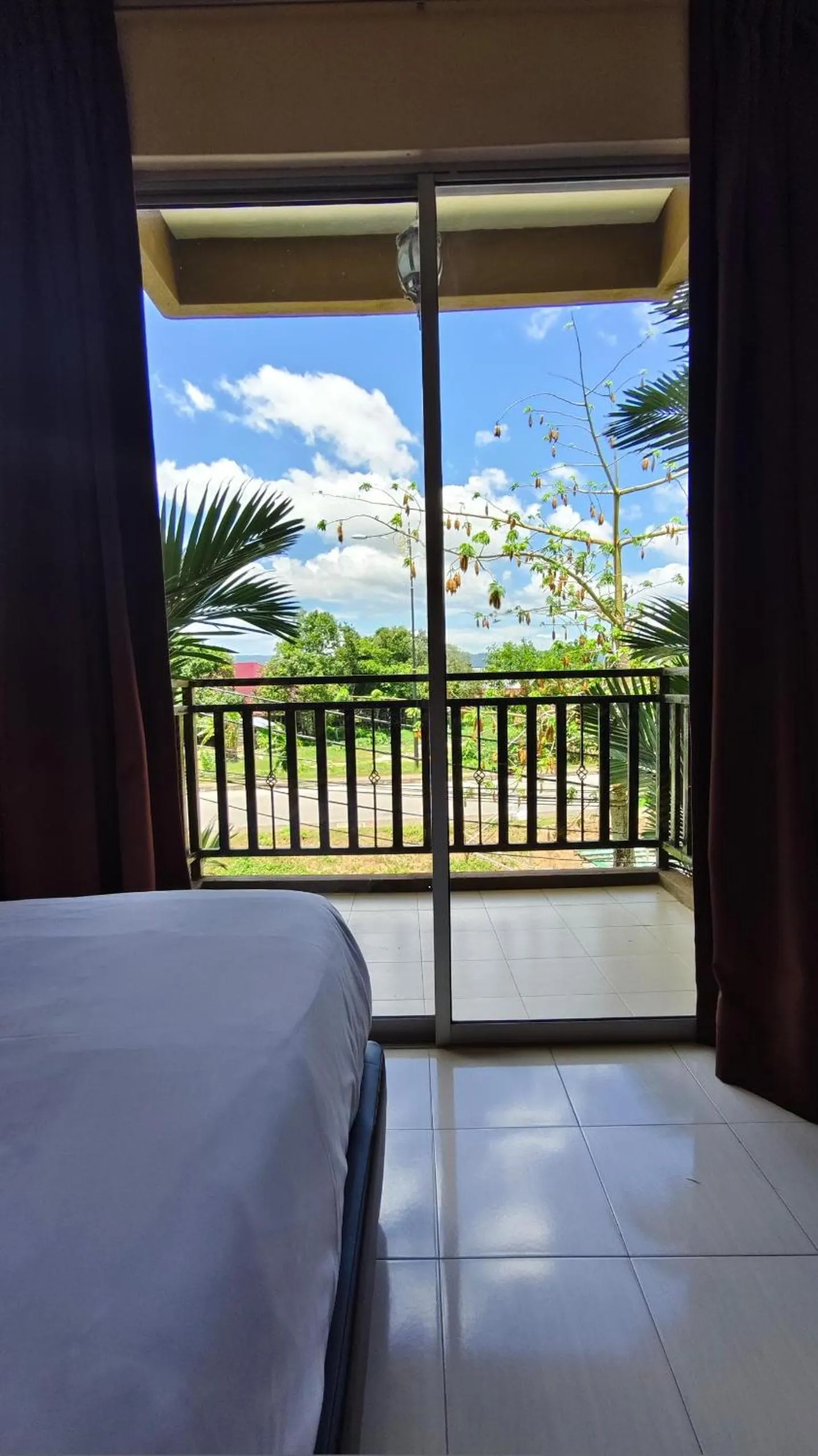 View (from property/room), Bed in Casa Idaman Motel Langkawi