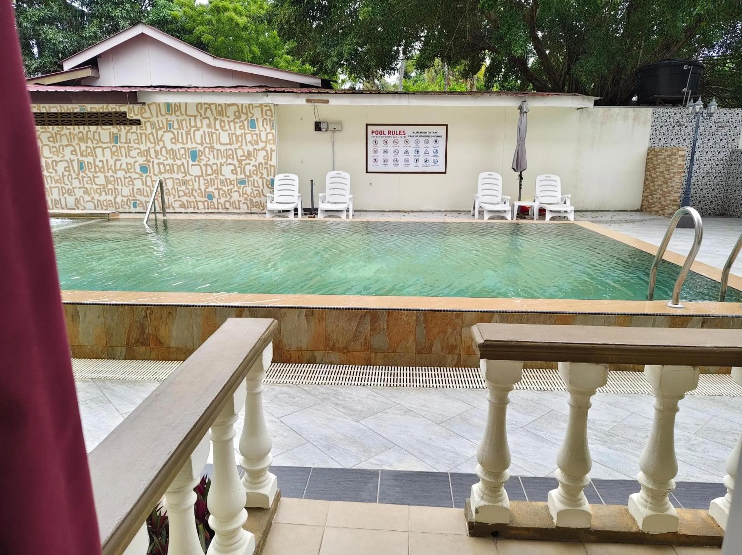 Swimming pool in Casa Idaman Motel Langkawi