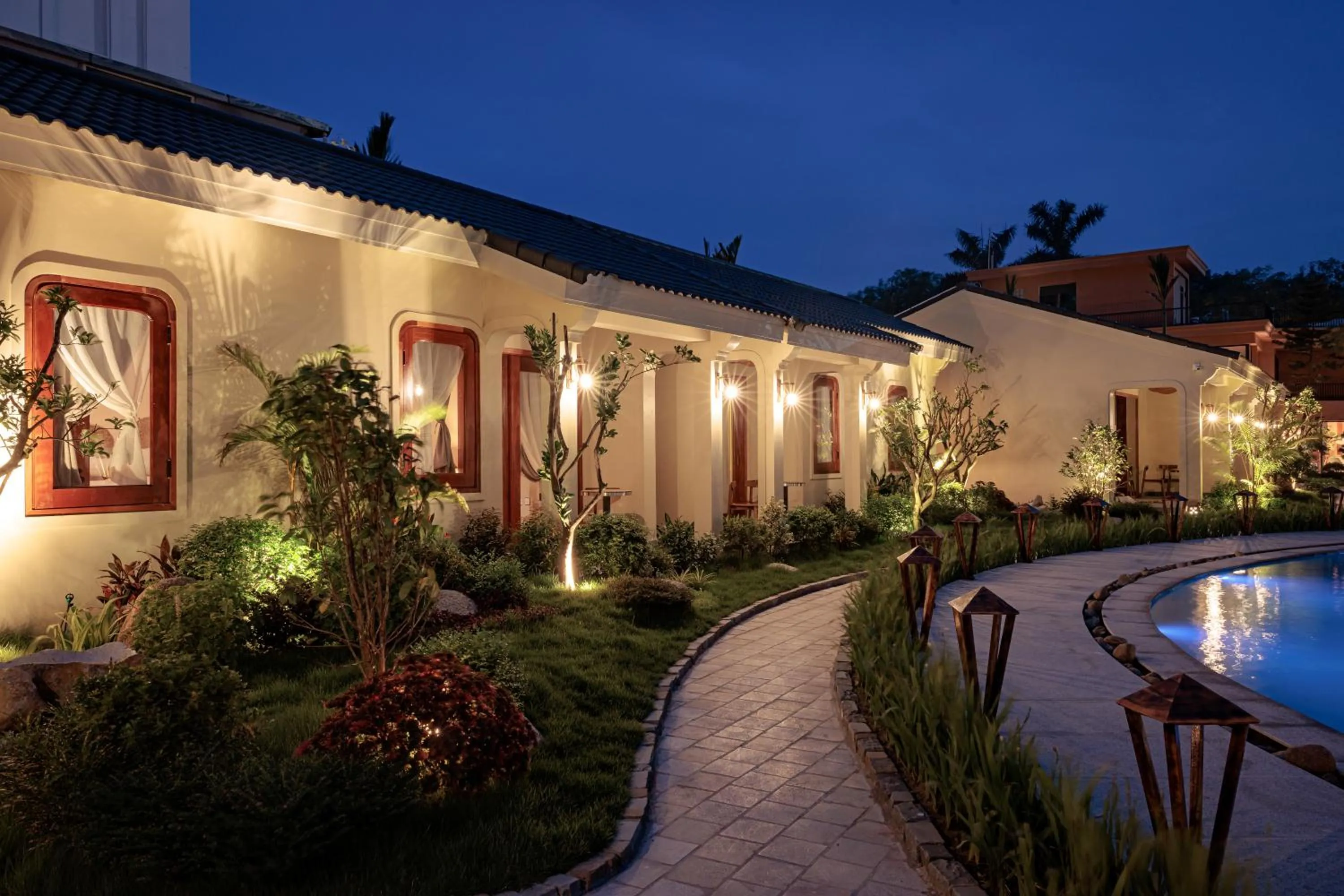 Property building in La Sen Village