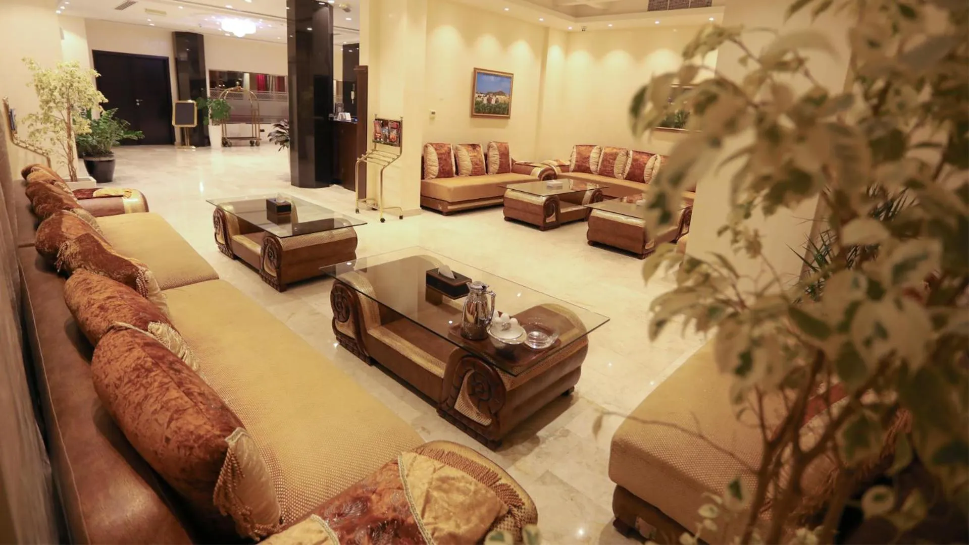 Seating area in Remas Hotel Suites - Al Khoudh, Seeb, Muscat