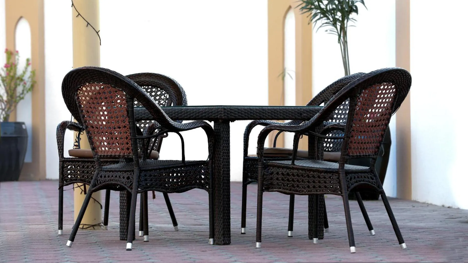 Swimming pool in Remas Hotel Suites - Al Khoudh, Seeb, Muscat