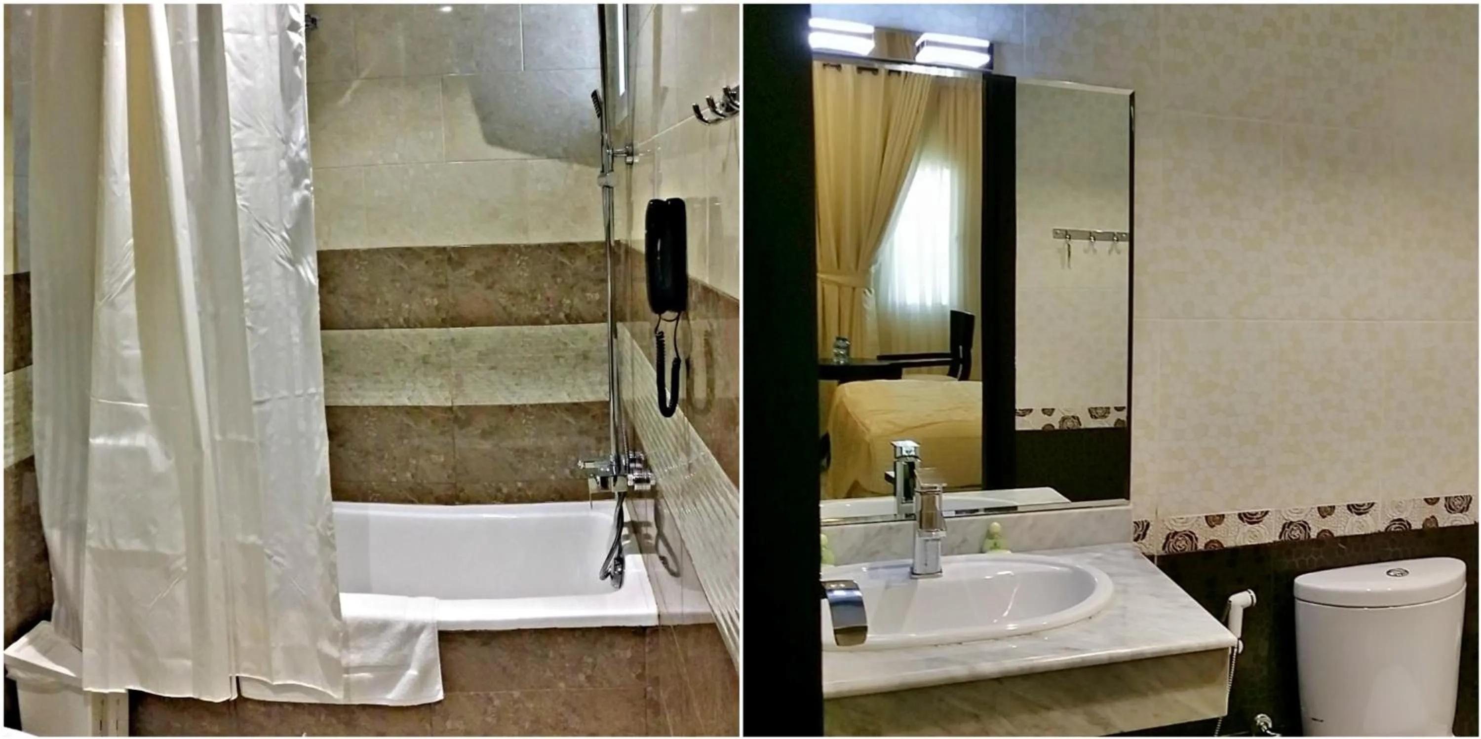 Bathroom in Remas Hotel Suites - Al Khoudh, Seeb, Muscat