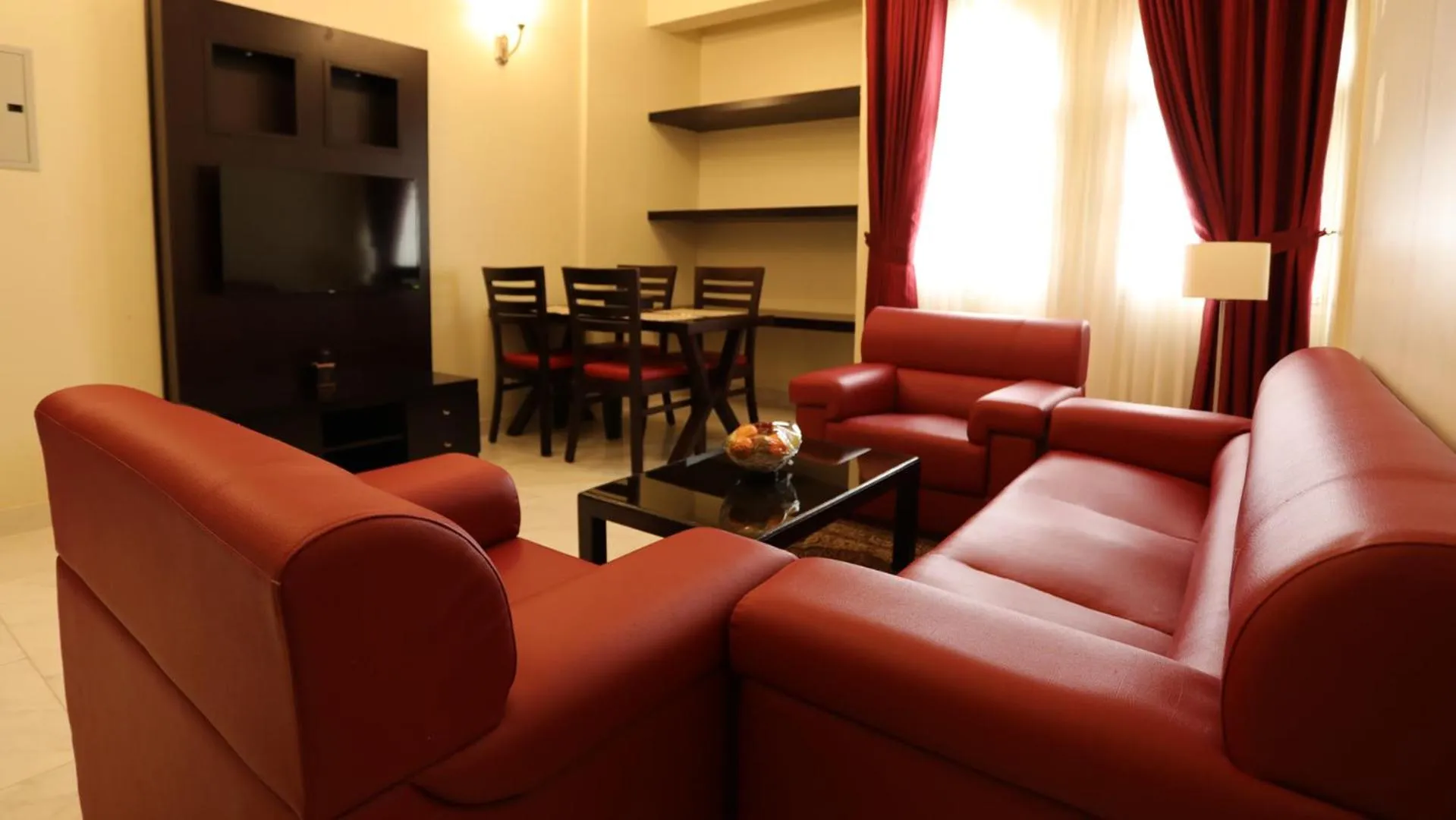 Living room in Remas Hotel Suites - Al Khoudh, Seeb, Muscat