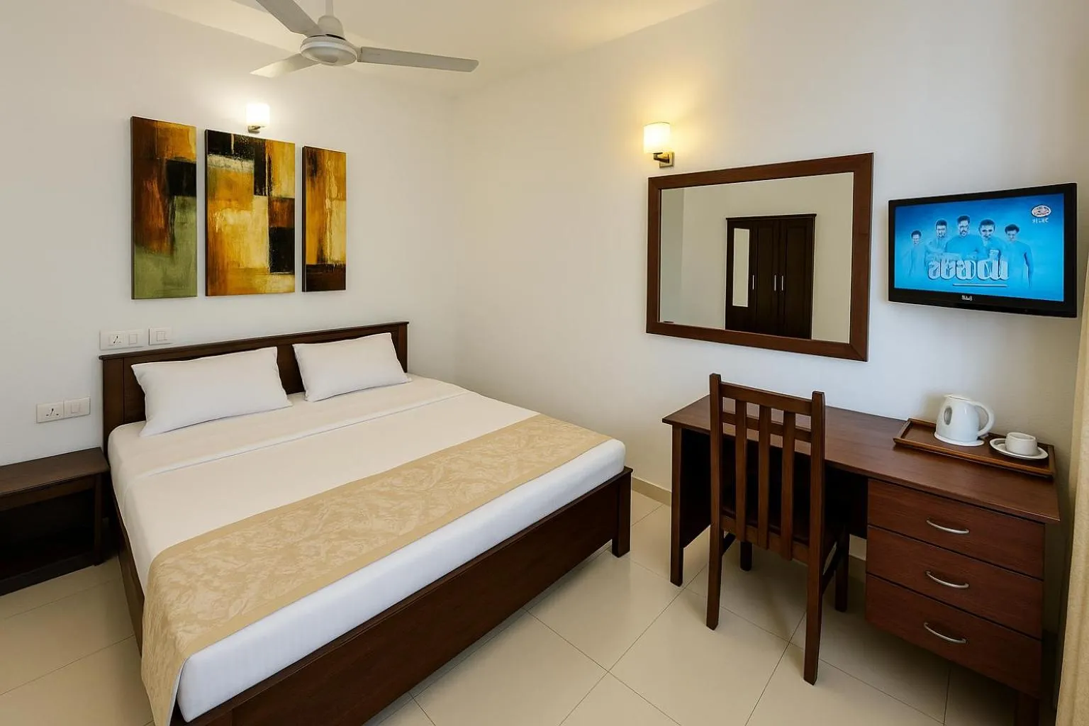 Bed in Ranaya Residence Kandy