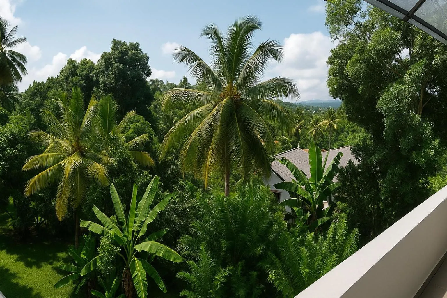 Natural landscape in Ranaya Residence Kandy