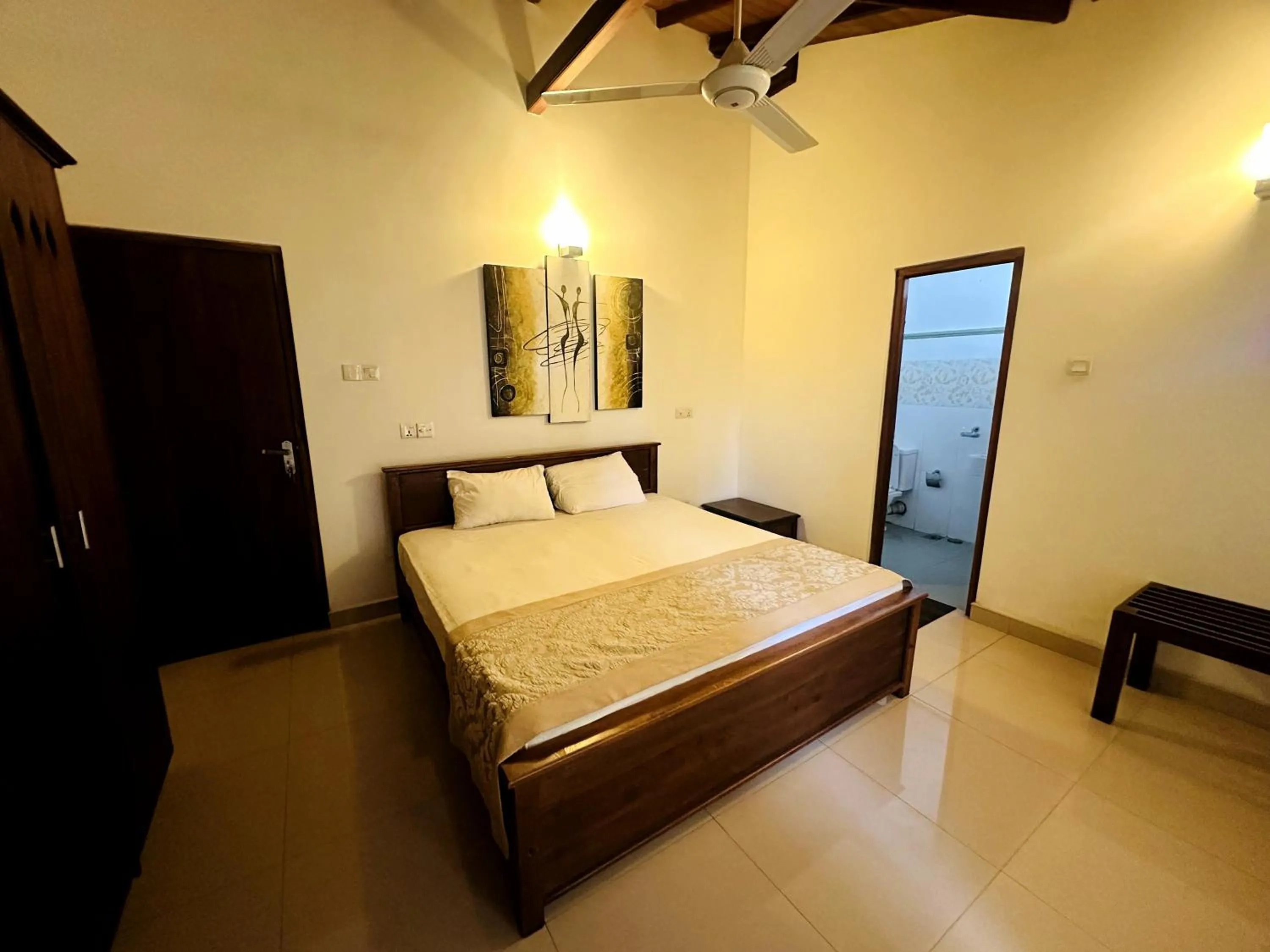 Bed in Ranaya Residence Kandy