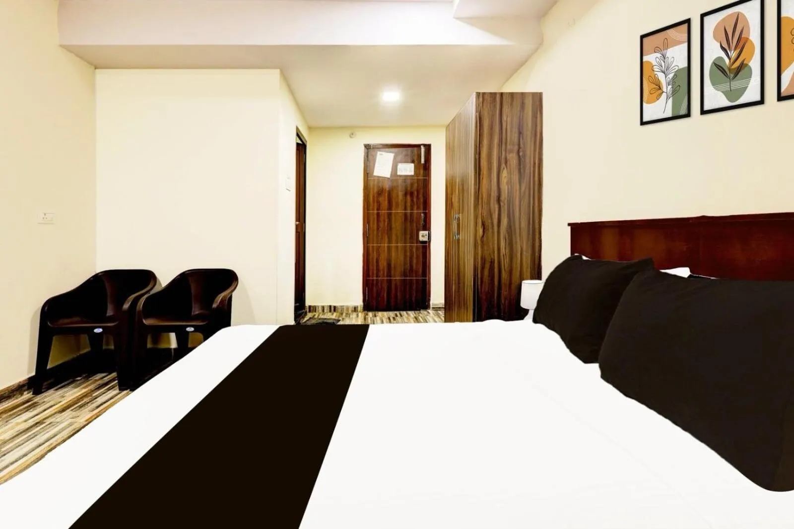 Bedroom in Hotel O Akshaya Bheemas Inn