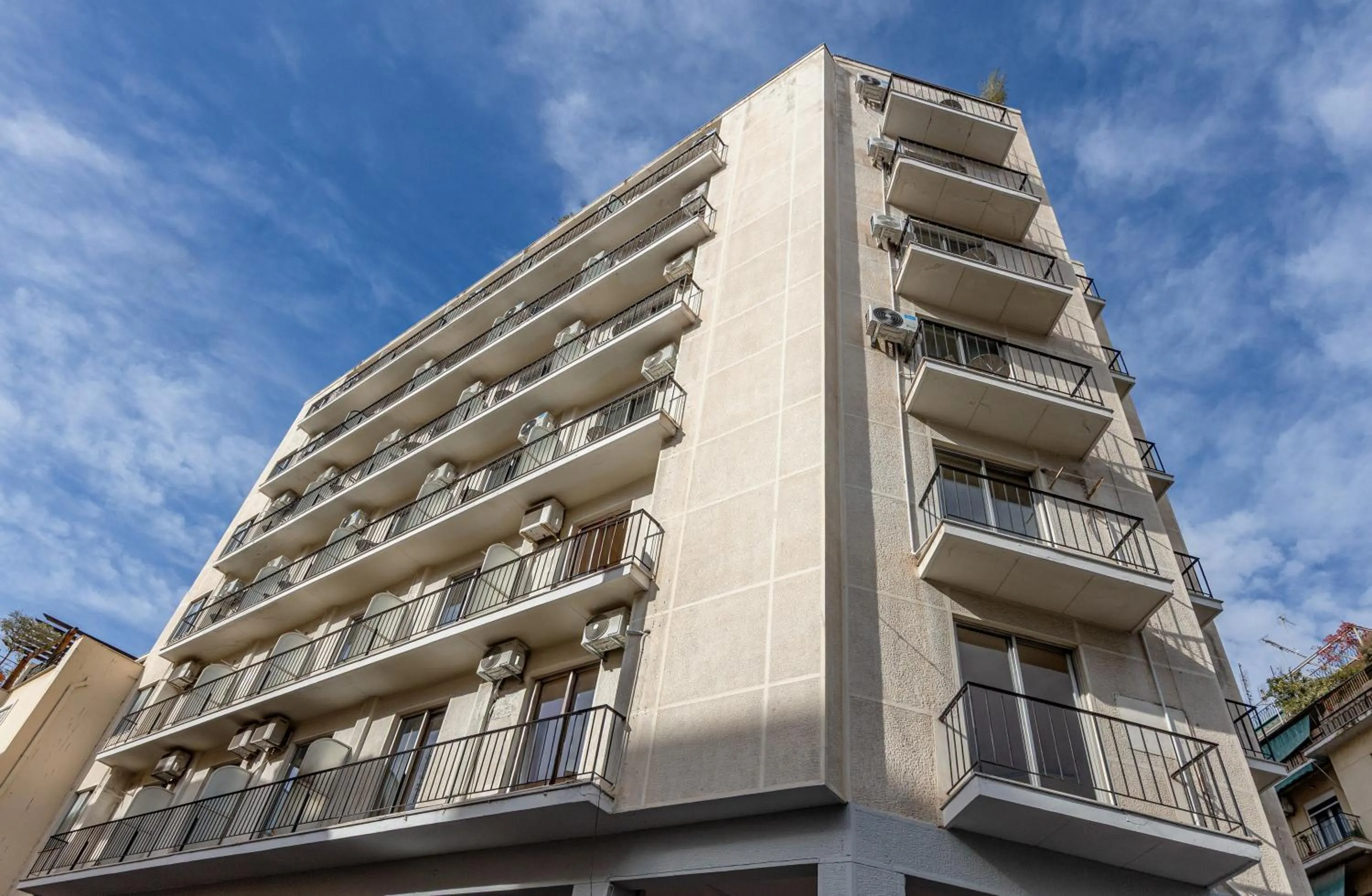 Property building in The Square Hotel by X&N