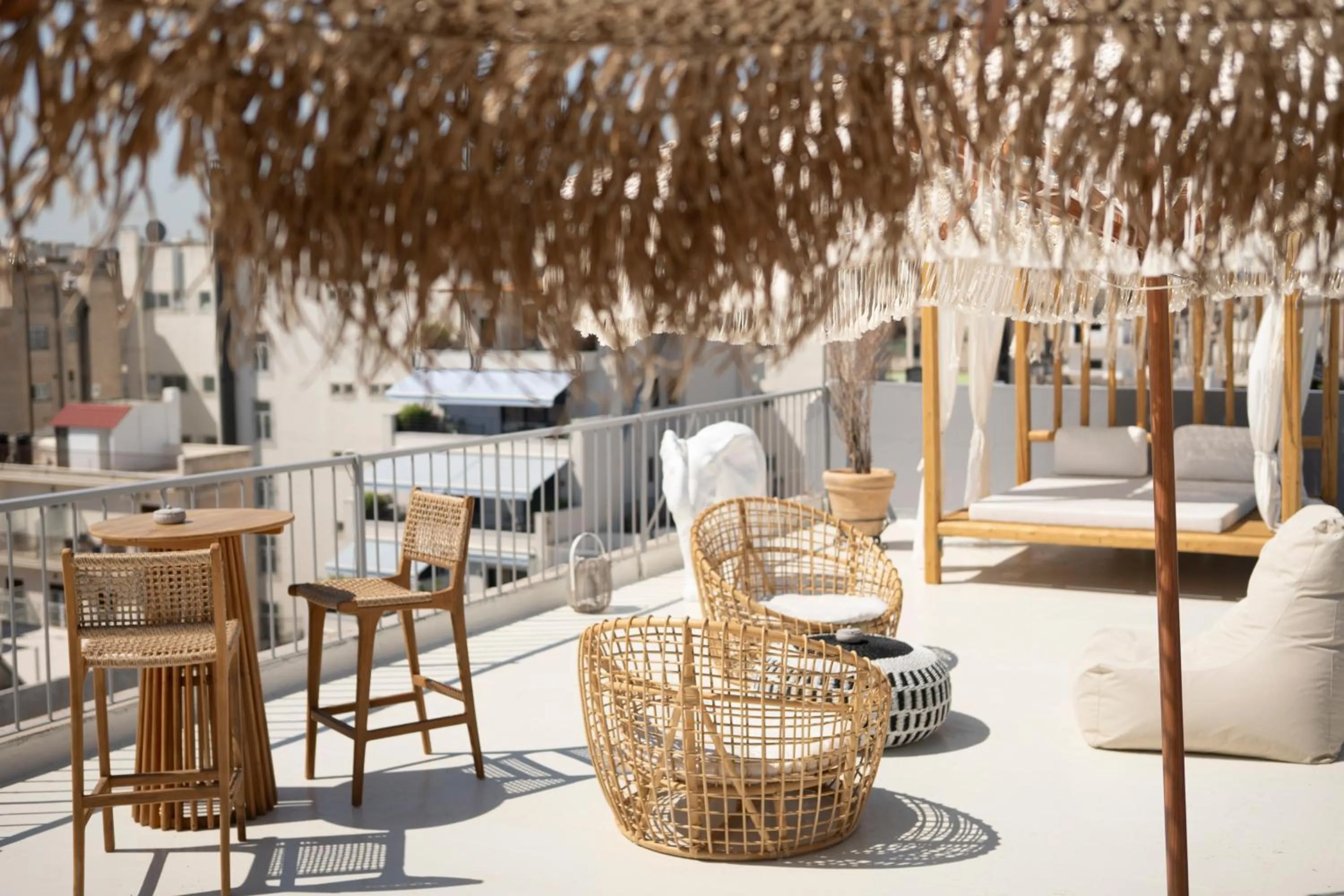 Patio in The Square Hotel by X&N