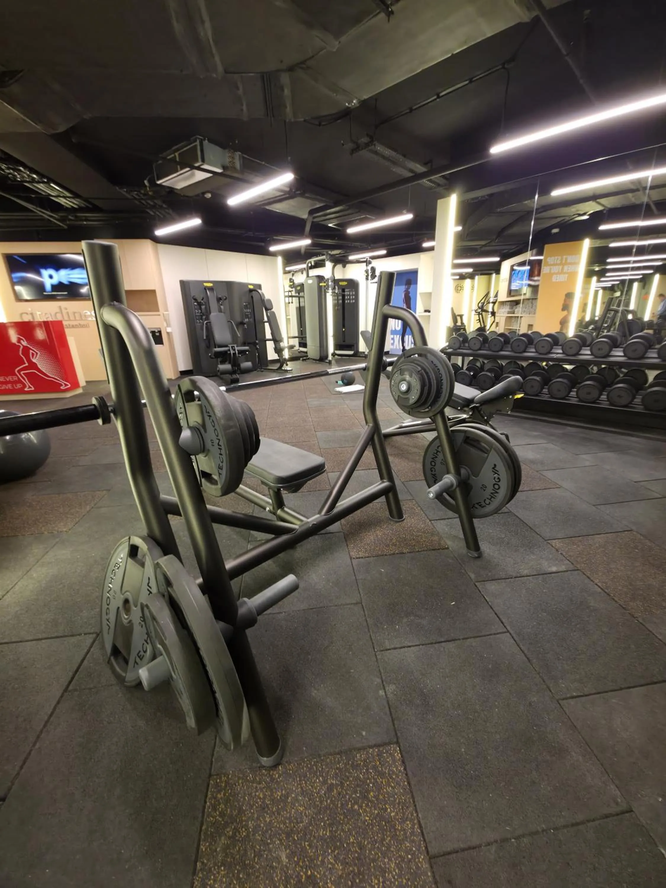 Fitness centre/facilities in Citadines Maslak Istanbul