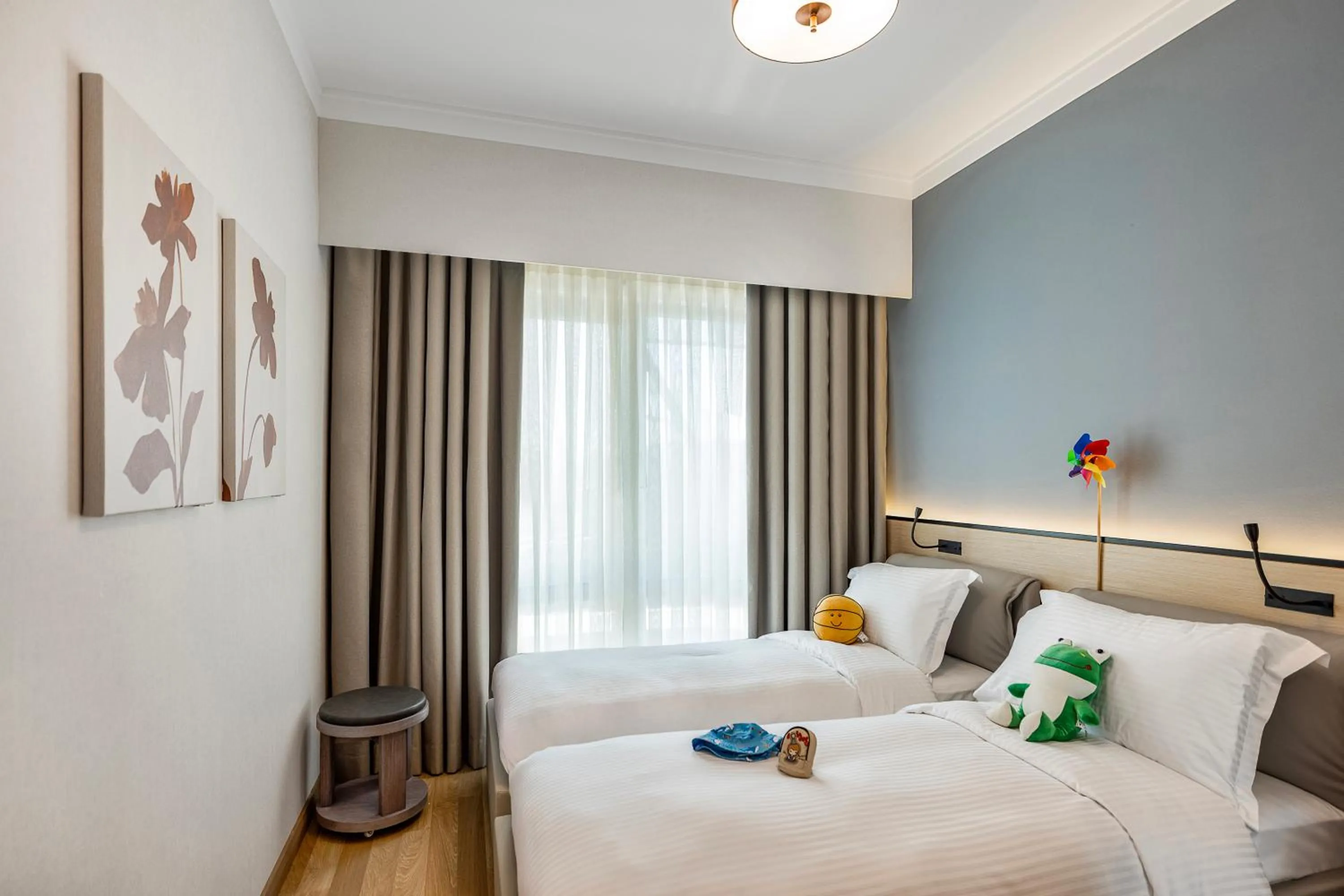 Bed in Citadines Maslak Istanbul