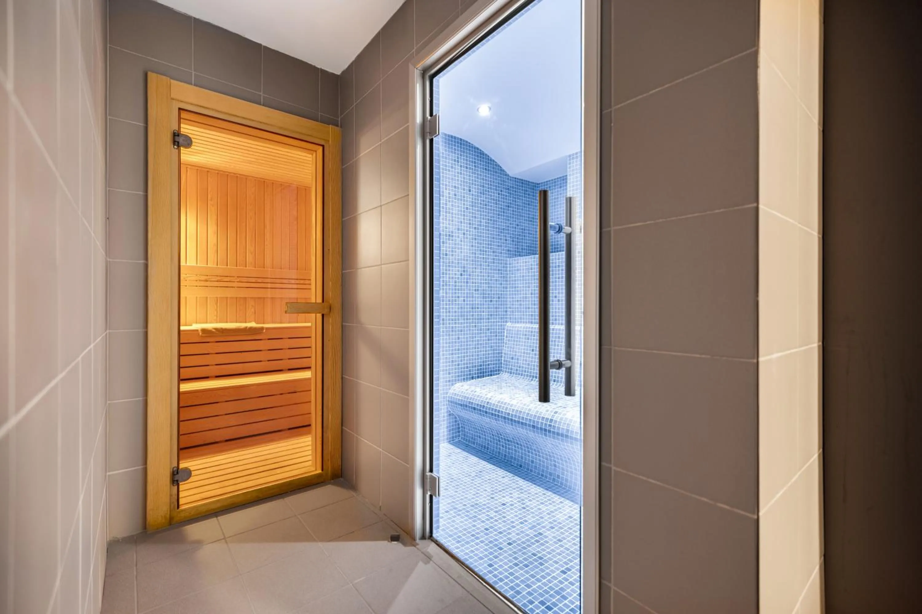 Steam room in Citadines Maslak Istanbul