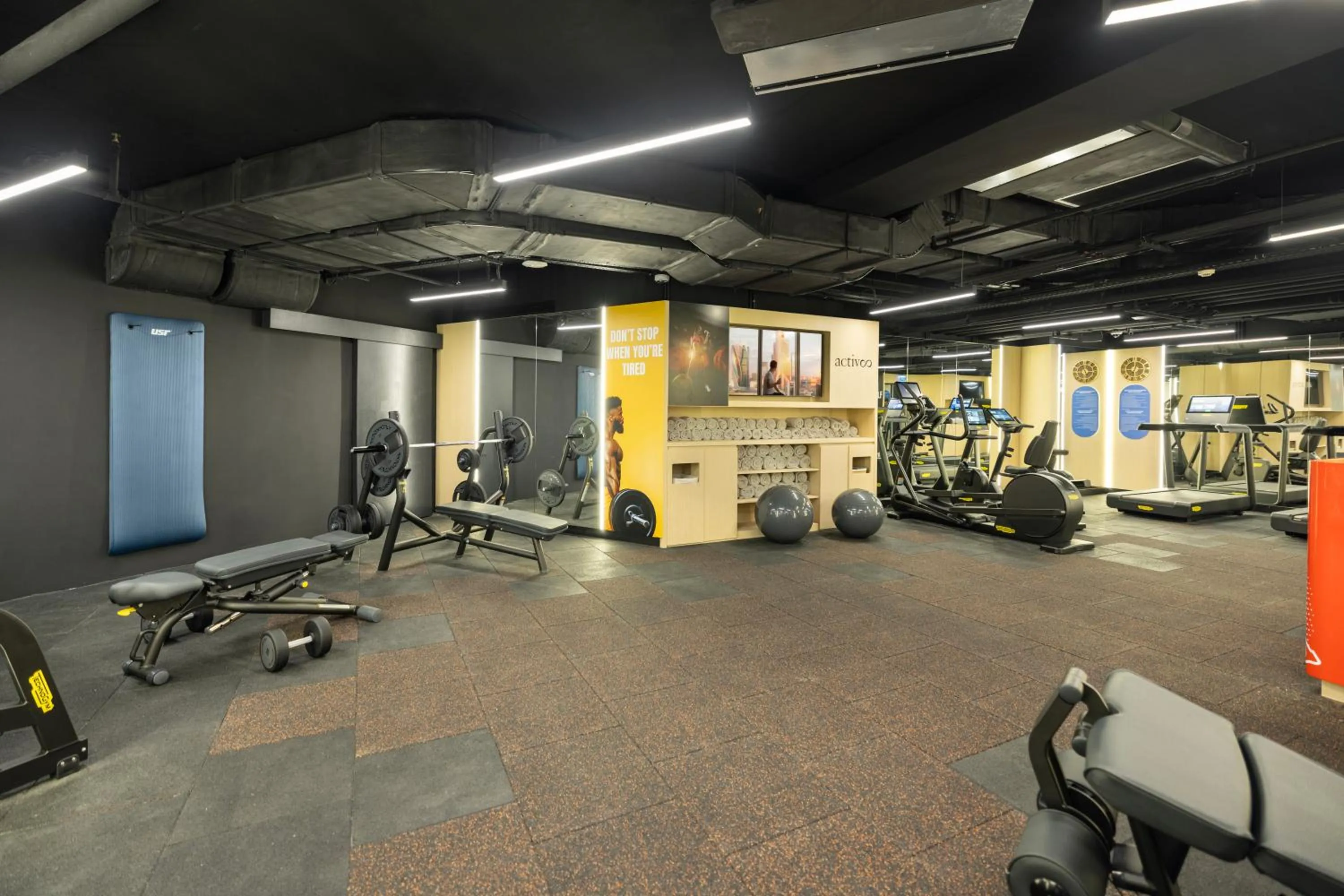 Fitness centre/facilities in Citadines Maslak Istanbul