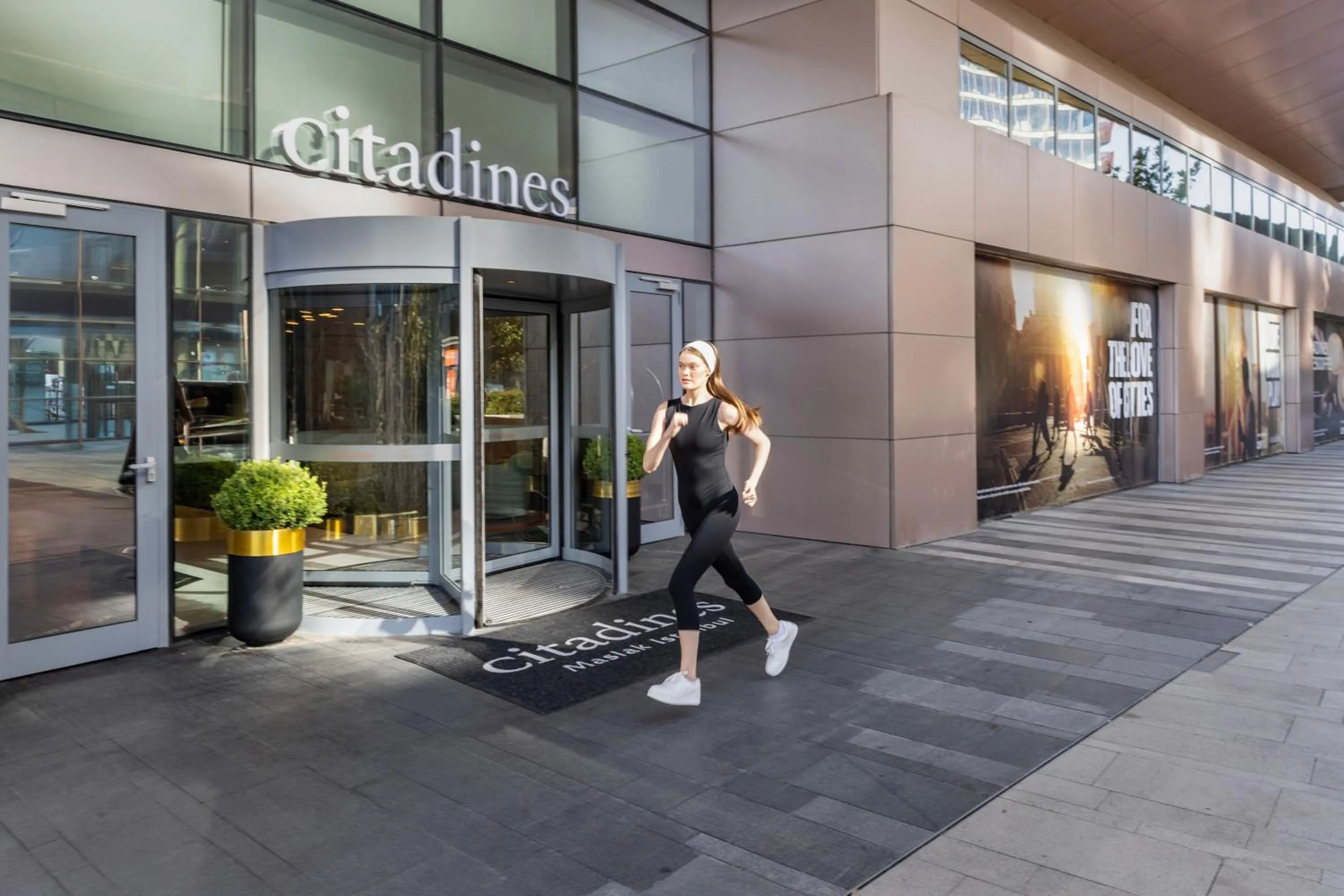 Facade/entrance in Citadines Maslak Istanbul