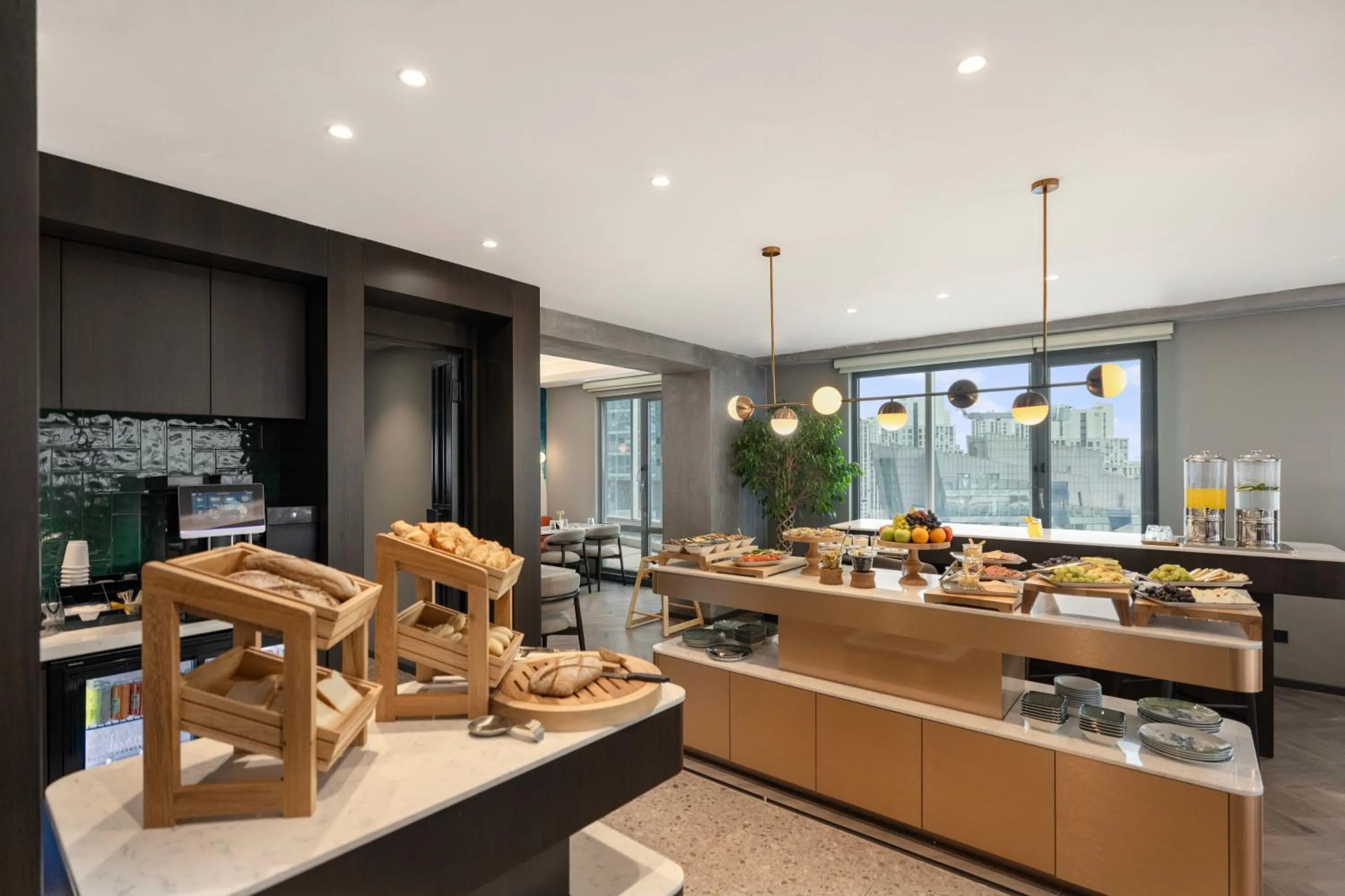 Breakfast in Citadines Maslak Istanbul