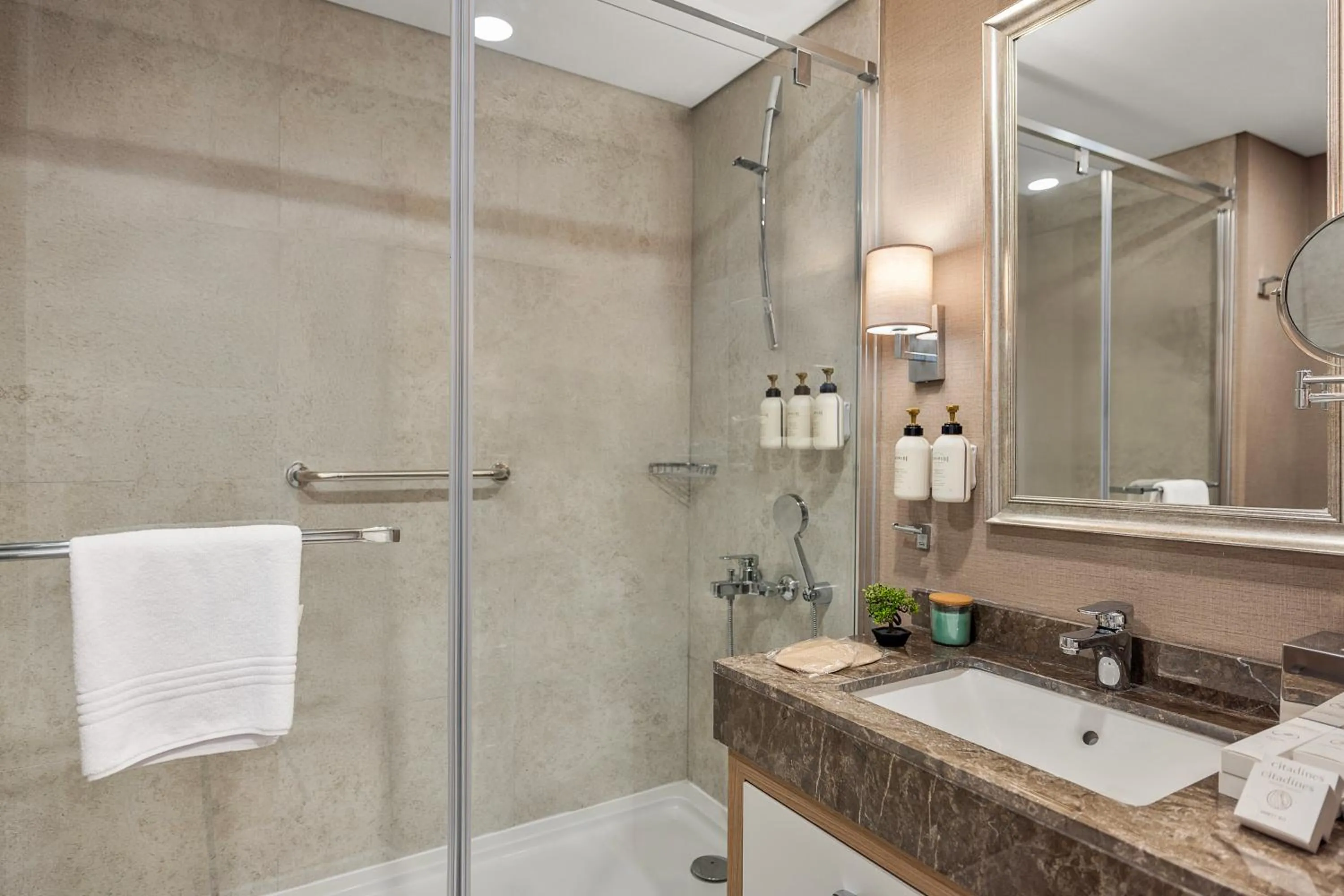 Bathroom in Citadines Maslak Istanbul