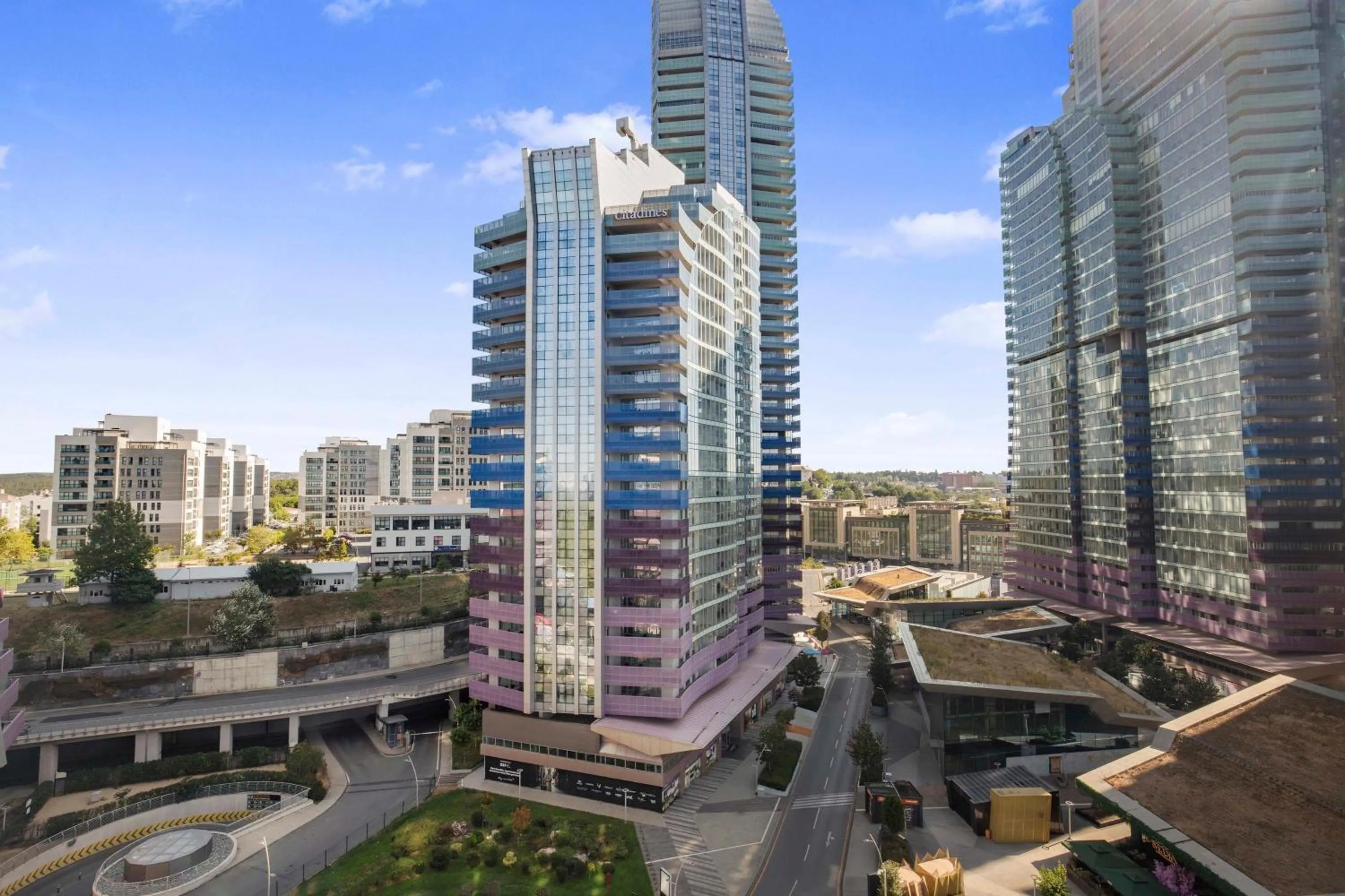 Property building in Citadines Maslak Istanbul