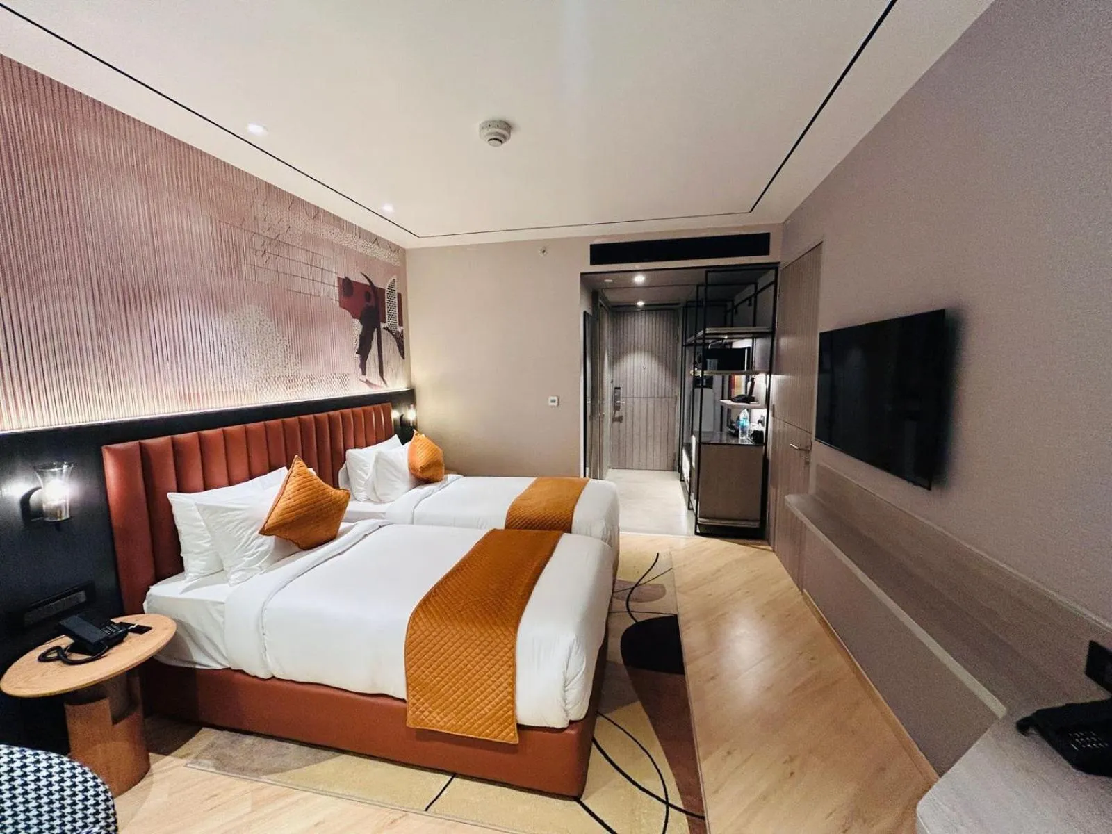 Bedroom, Bed in Ramada Encore by Wyndham Chandigarh Zirakpur