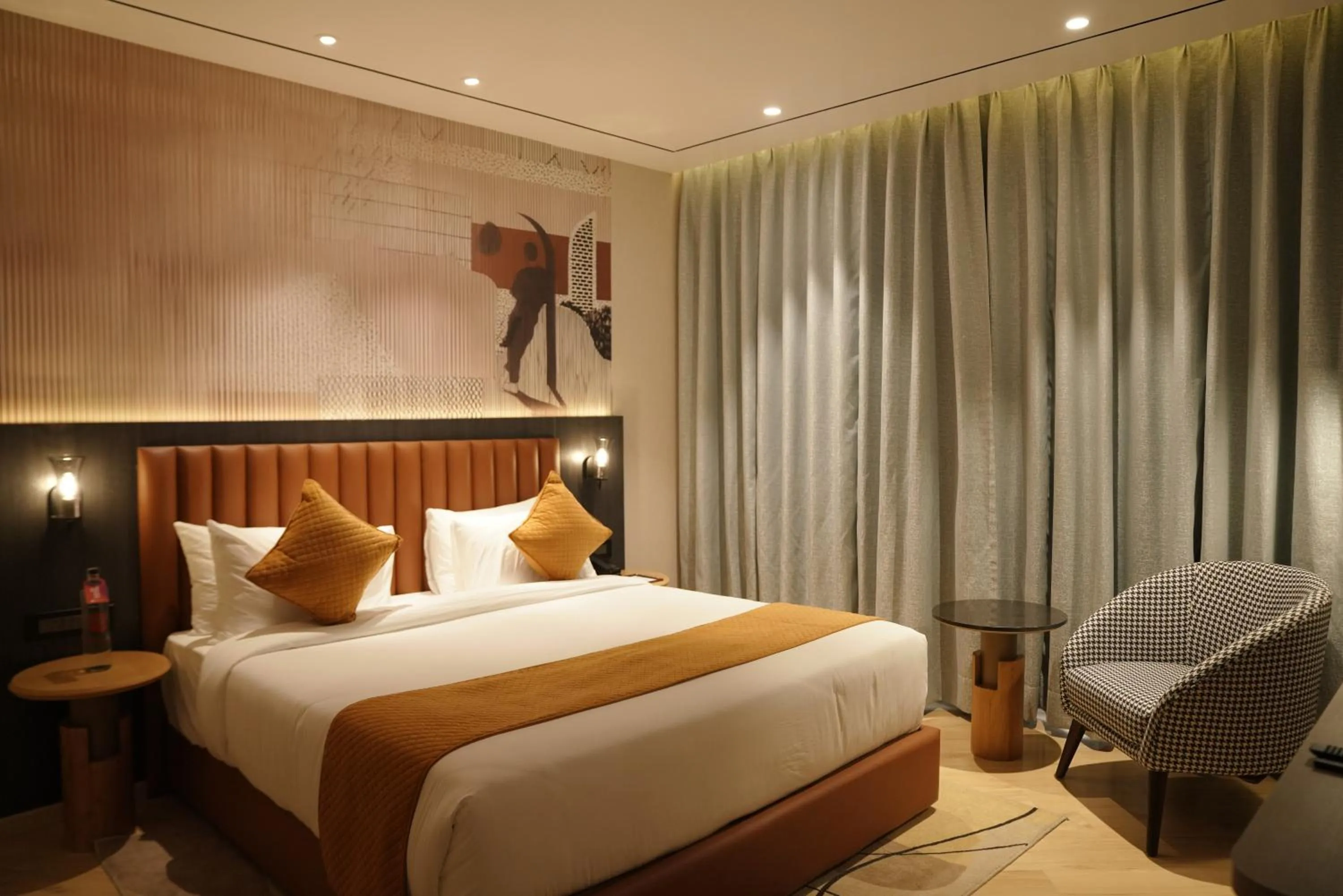 Bedroom, Bed in Ramada Encore by Wyndham Chandigarh Zirakpur
