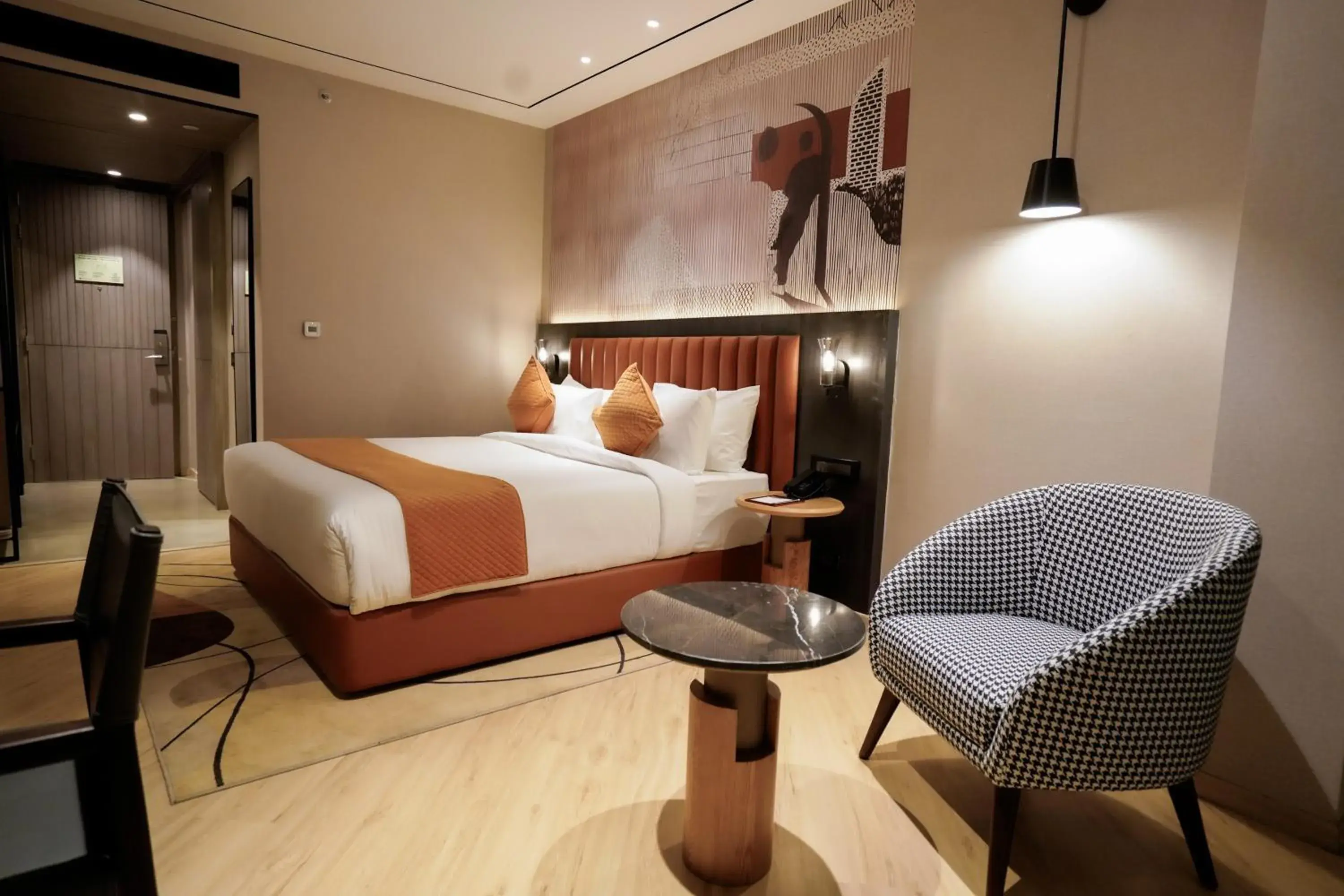 Photo of the whole room, Bed in Ramada Encore by Wyndham Chandigarh Zirakpur Photo of the whole room, Bed in Ramada Encore by Wyndham Chandigarh Zirakpur