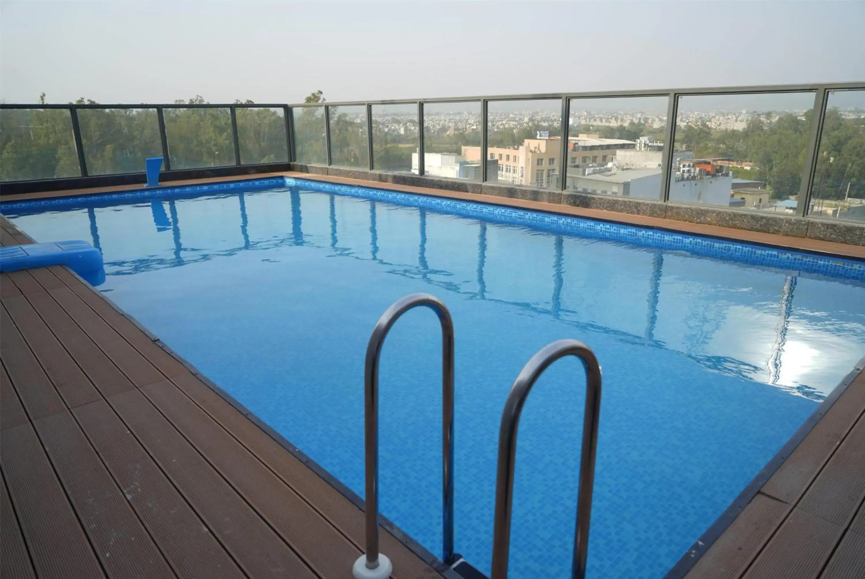 Pool view in Ramada Encore by Wyndham Chandigarh Zirakpur Pool view in Ramada Encore by Wyndham Chandigarh Zirakpur