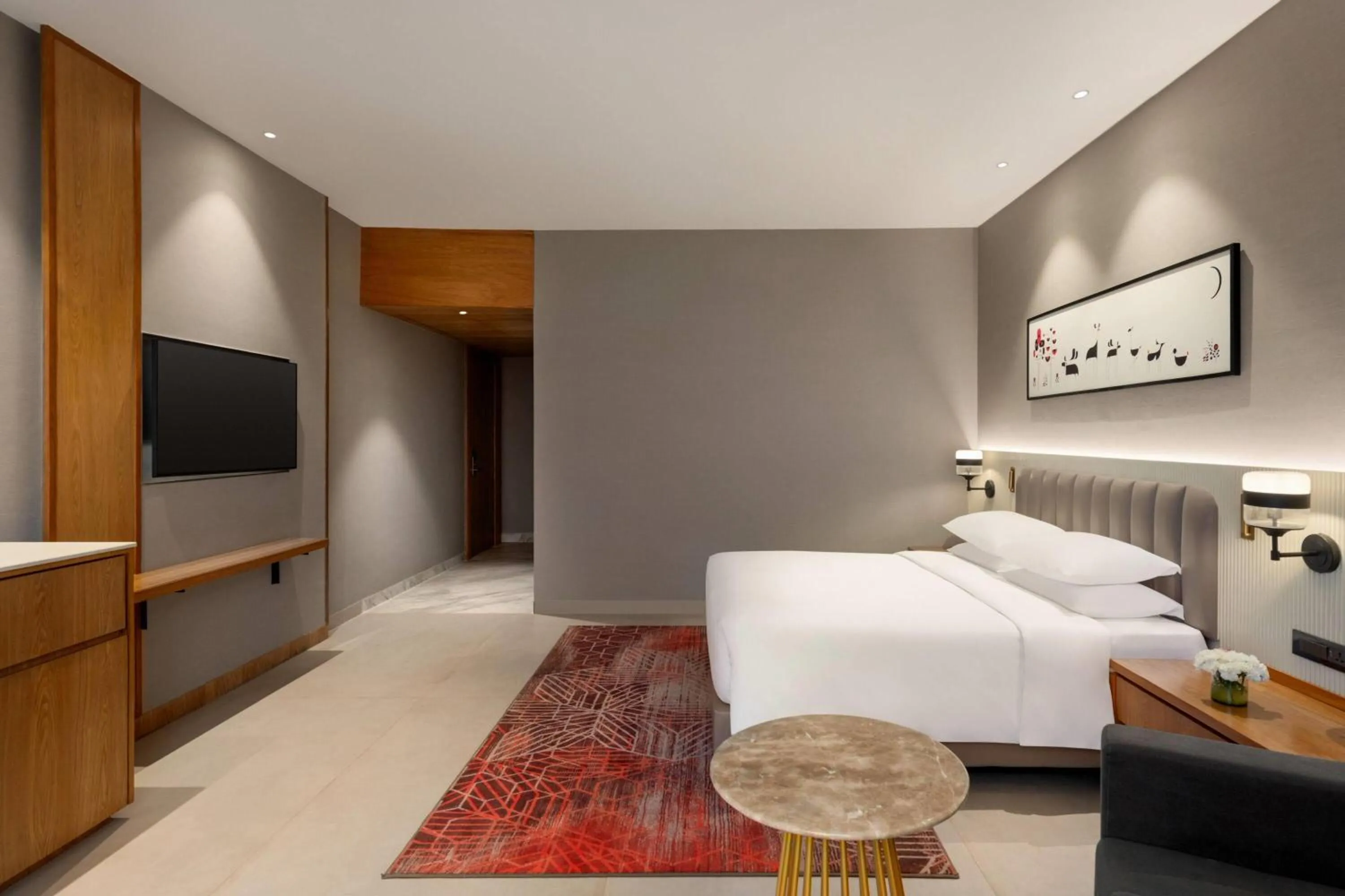 Photo of the whole room, Bed in Ramada by Wyndham Ranchi